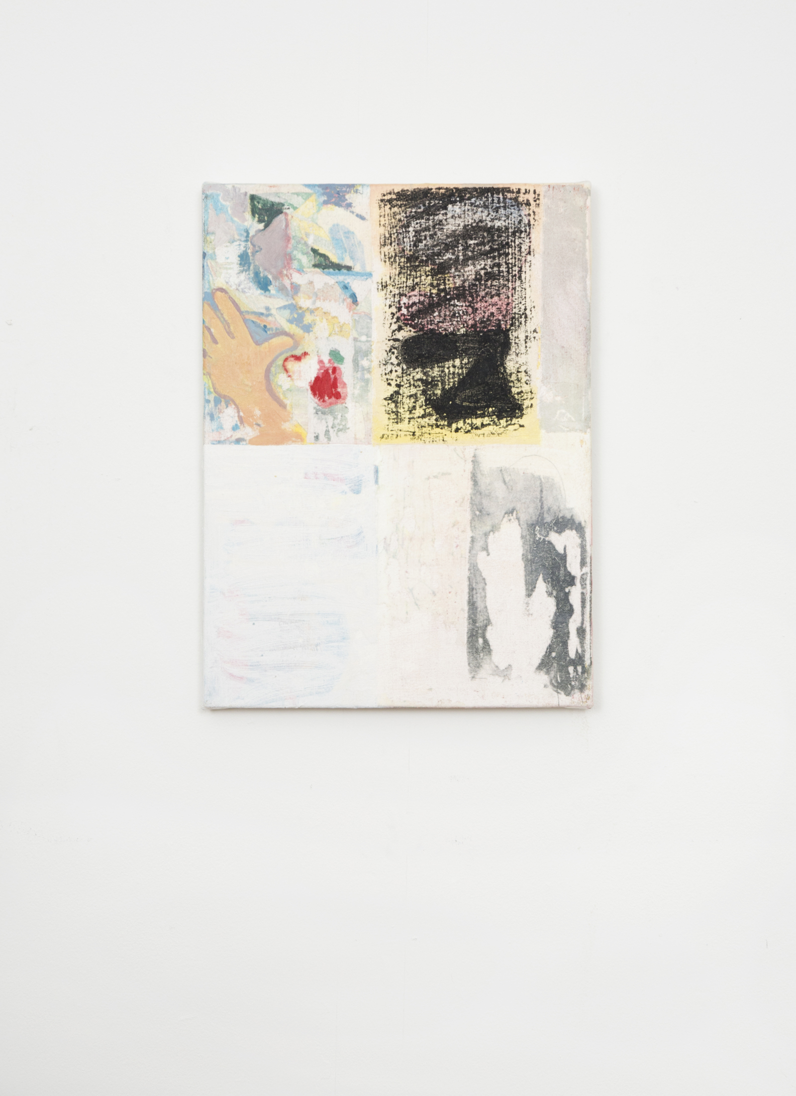 Four Sketches, 2014. Oil on Canvas, 16"x12"