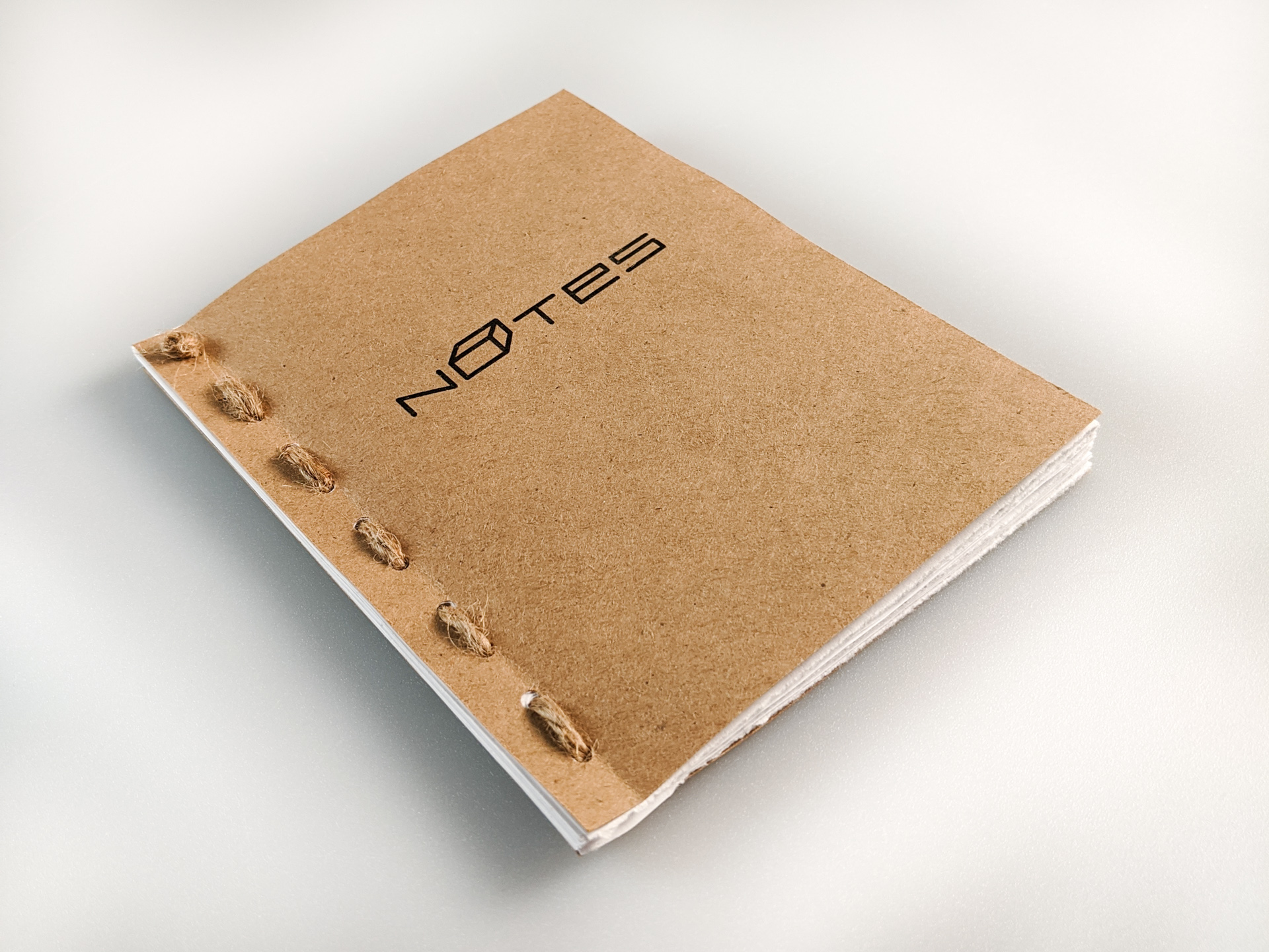 Unbox notebook made from scrap paper