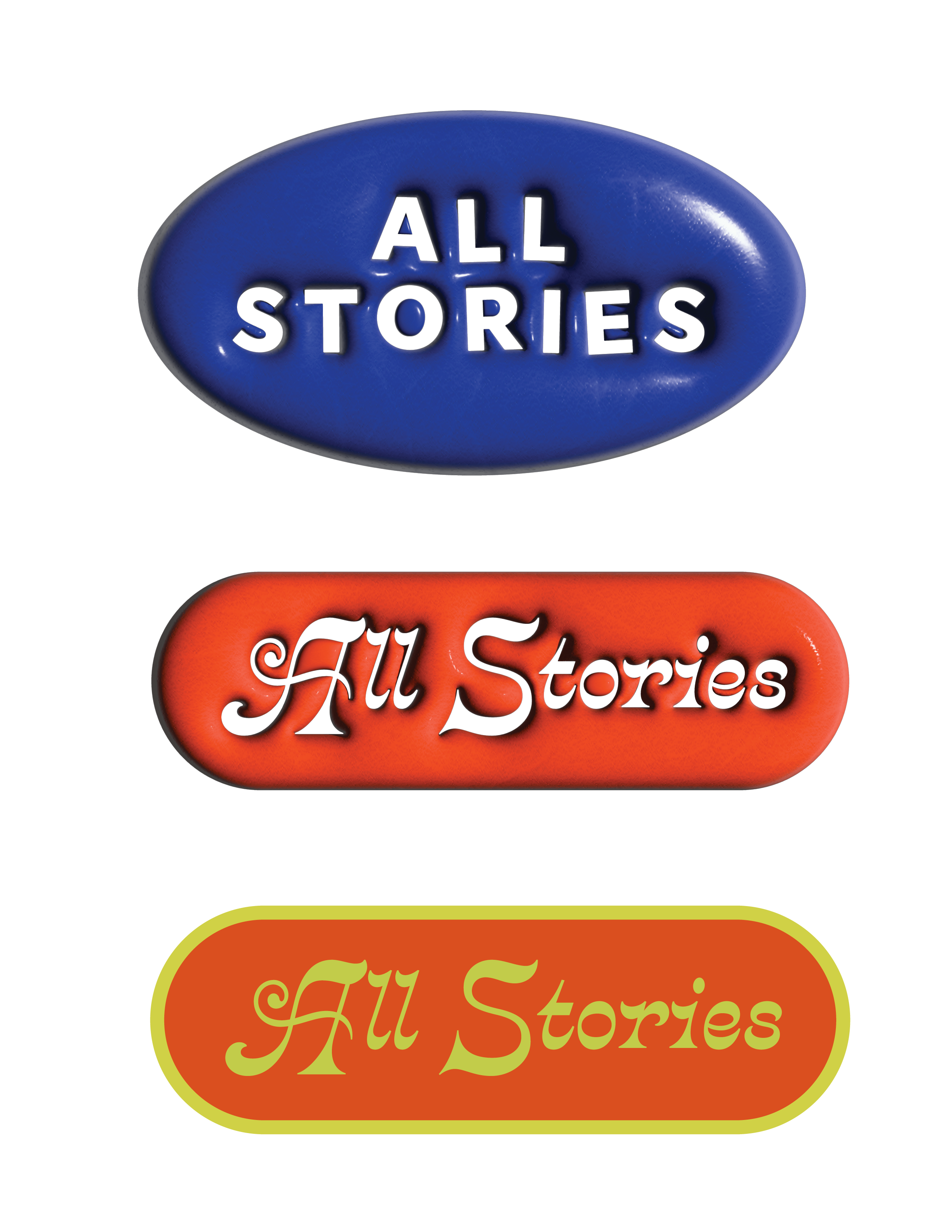 Drafted logo proposals for outreach program between contemporary authors and local youth community: Adobe Illustrator, 2022