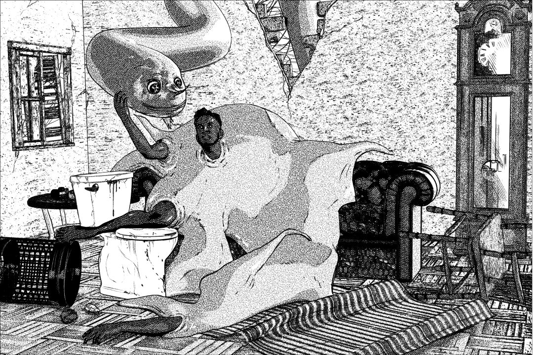 July 2022 "Physical World" Patreon Reward Illustration