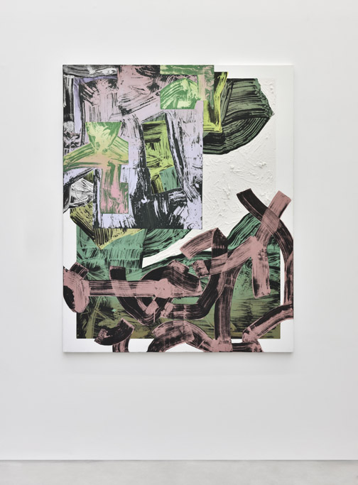 CDM-18, 2017 Acrylique sur toile 162 x 130 cm