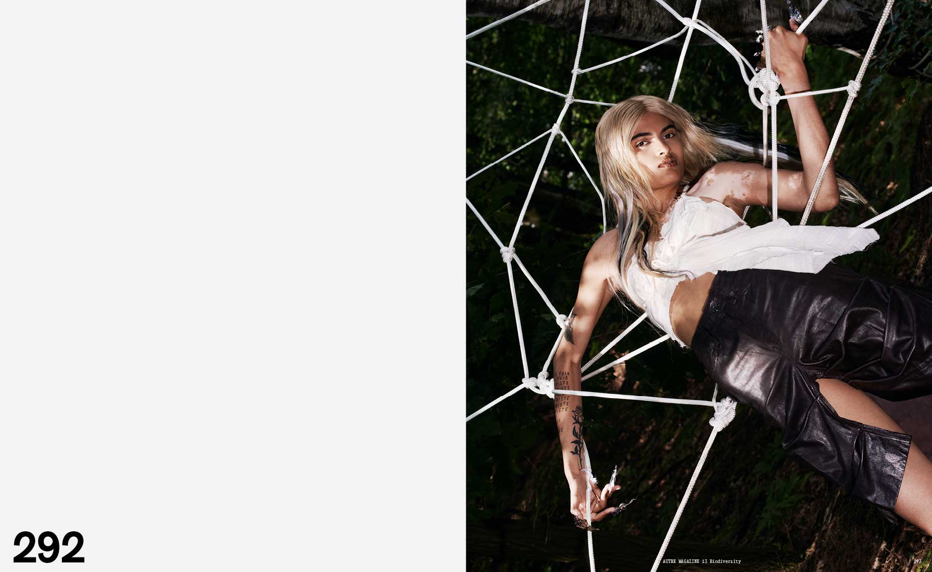 15/23Editorial design, issue 13, FW21Photopgraphy: GC Watkins