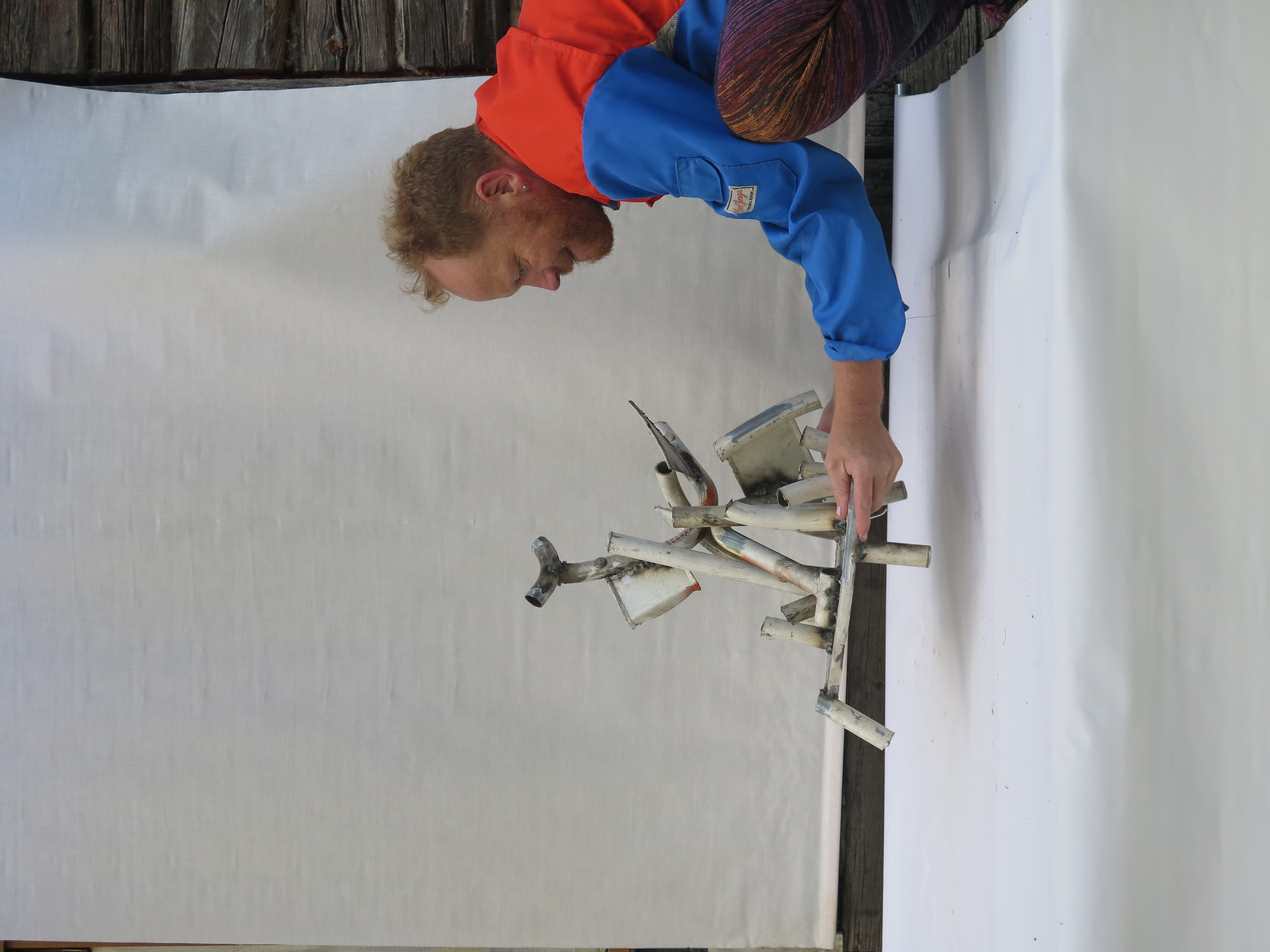 V&auml;rderingsassistenten med skulptur