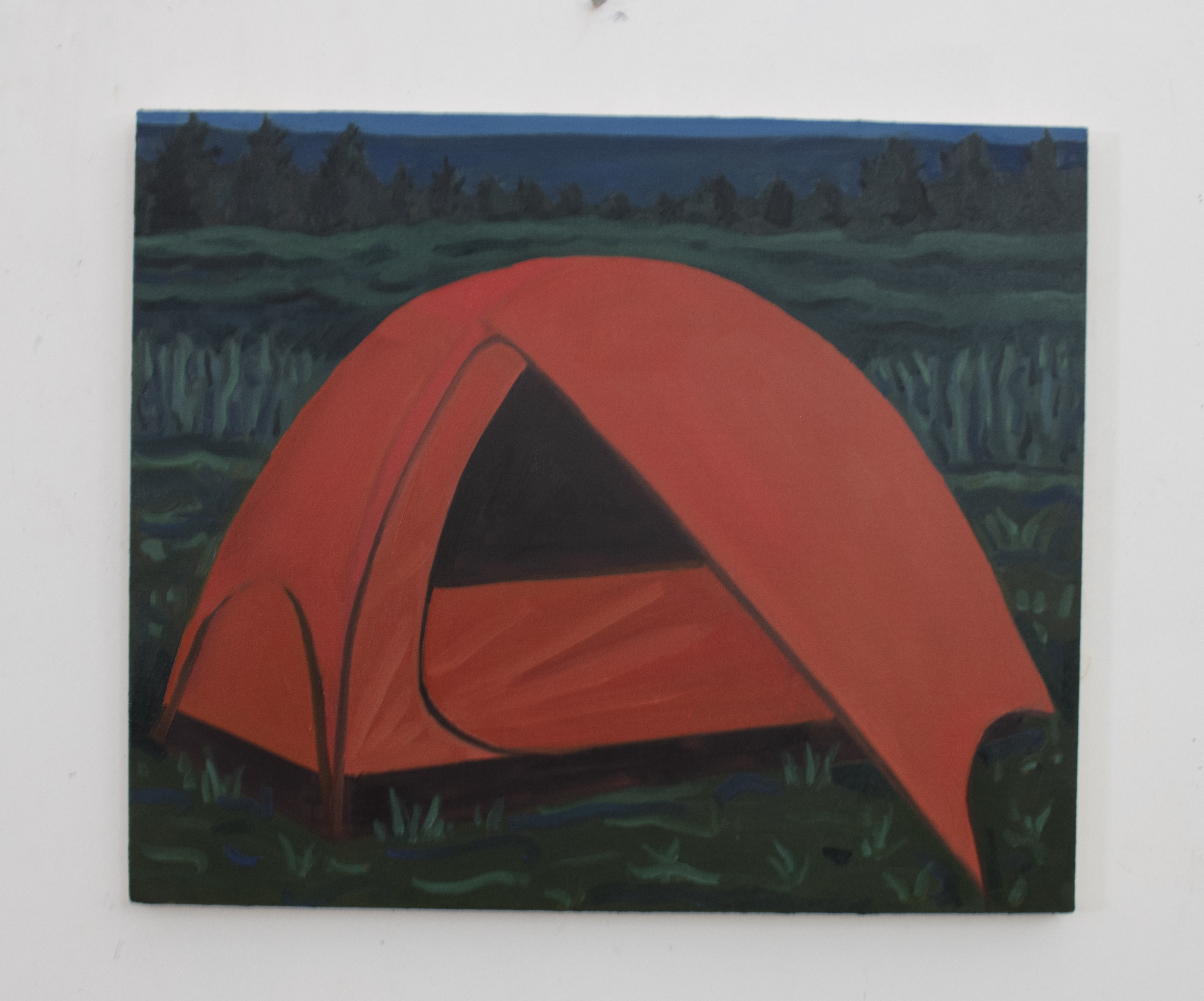 Red Tent20"x24"