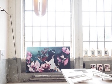 ArkadienÖl auf Leinwand, 240 x 150 cm