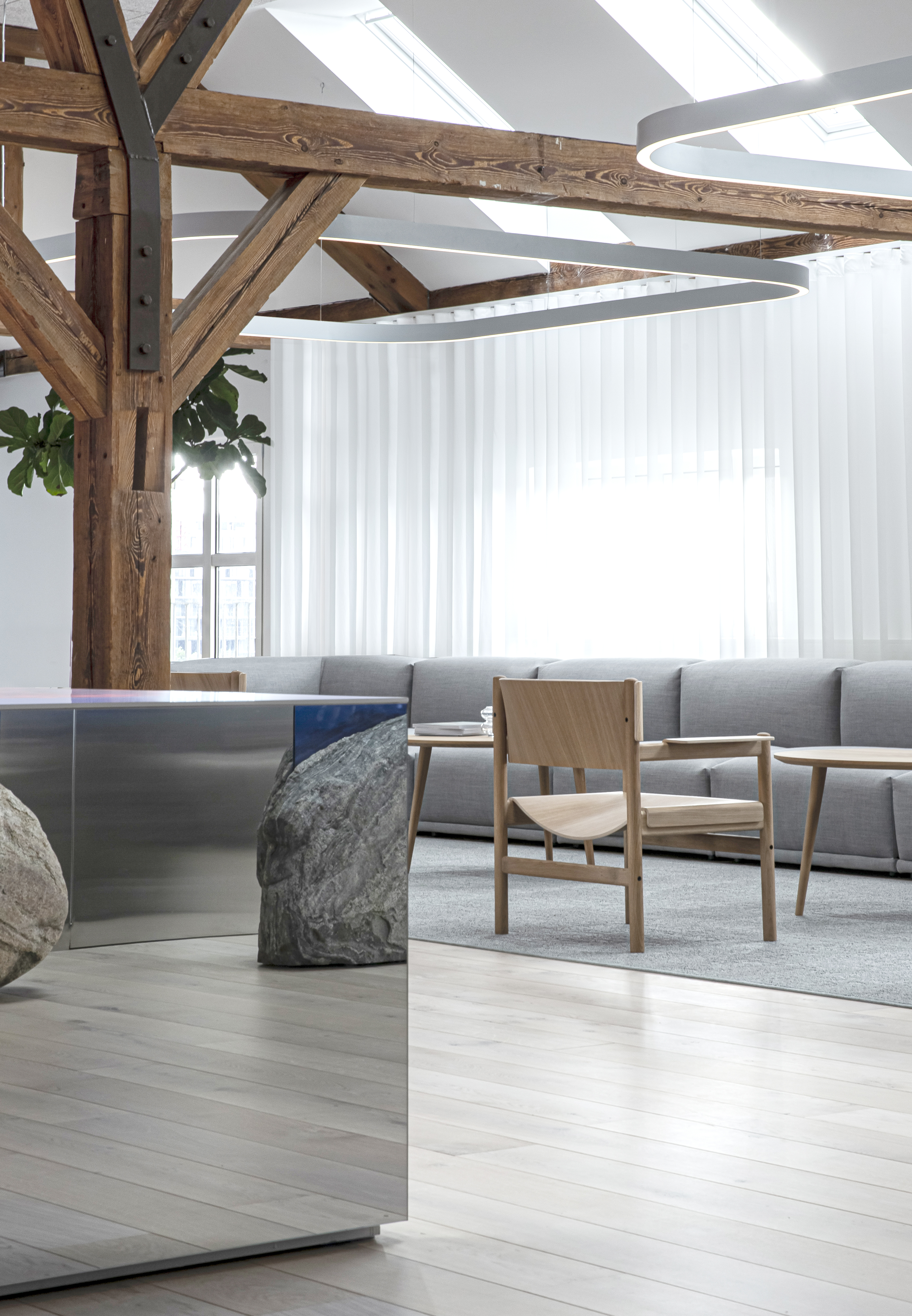 Digital Hub Denmark. Transformation of historic building to Visitors Centre. Copenhagen. 2021