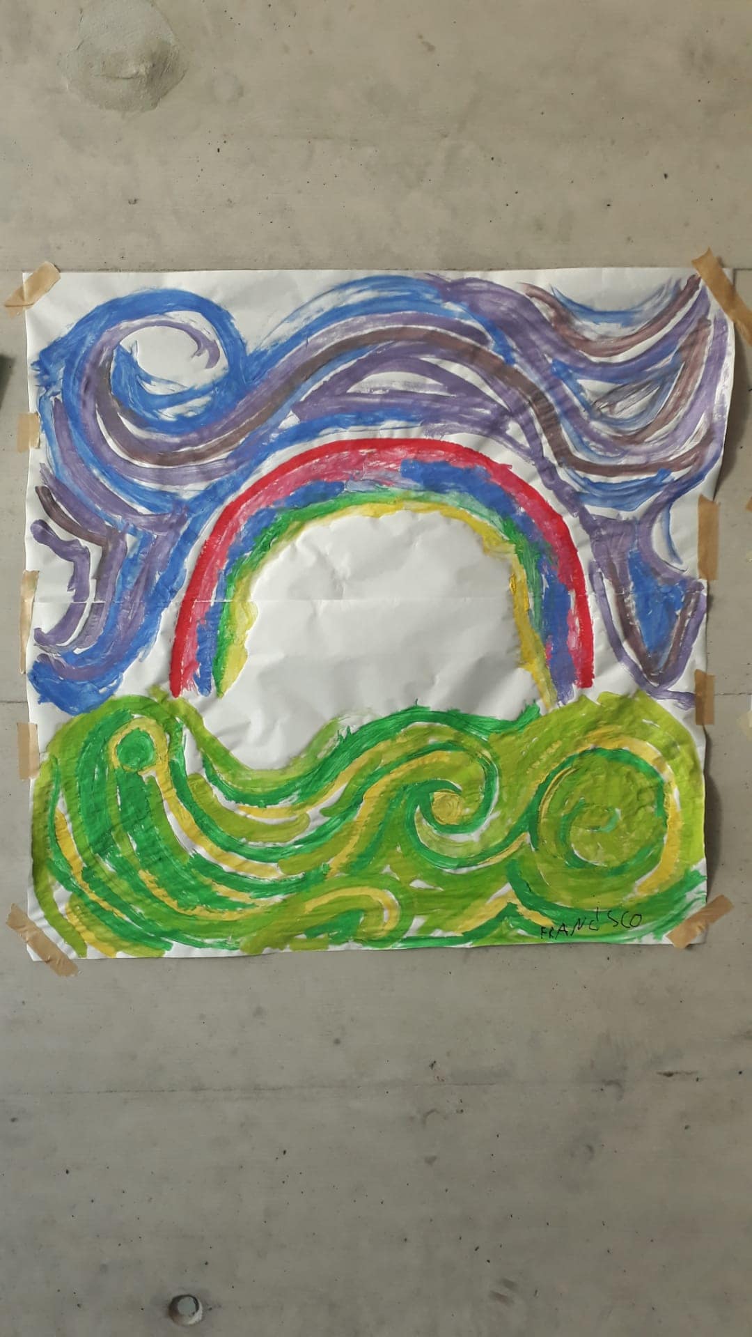 V is for Vincent Van Gogh. Franky.