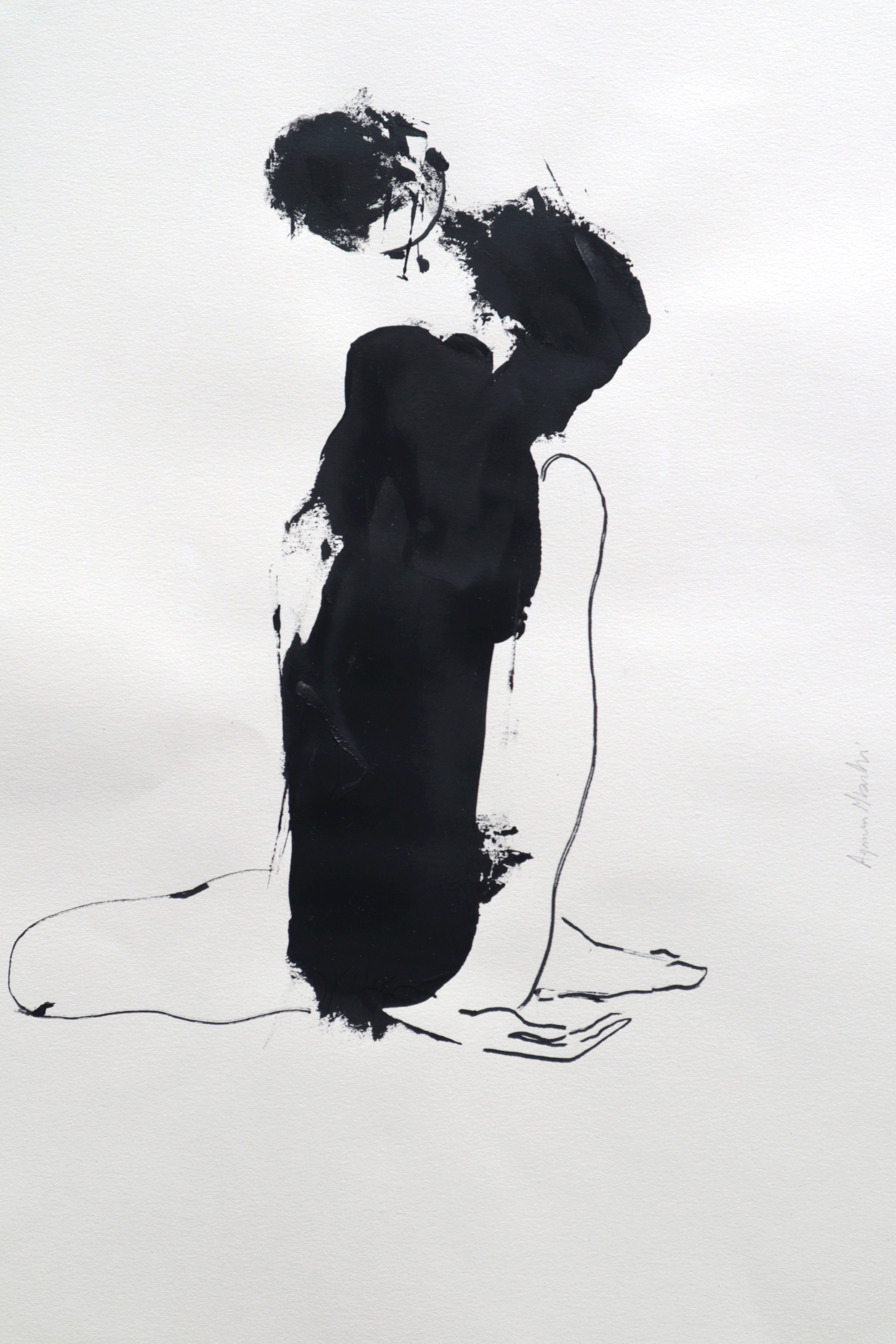 Apostrophe, 49x36cm, 2021