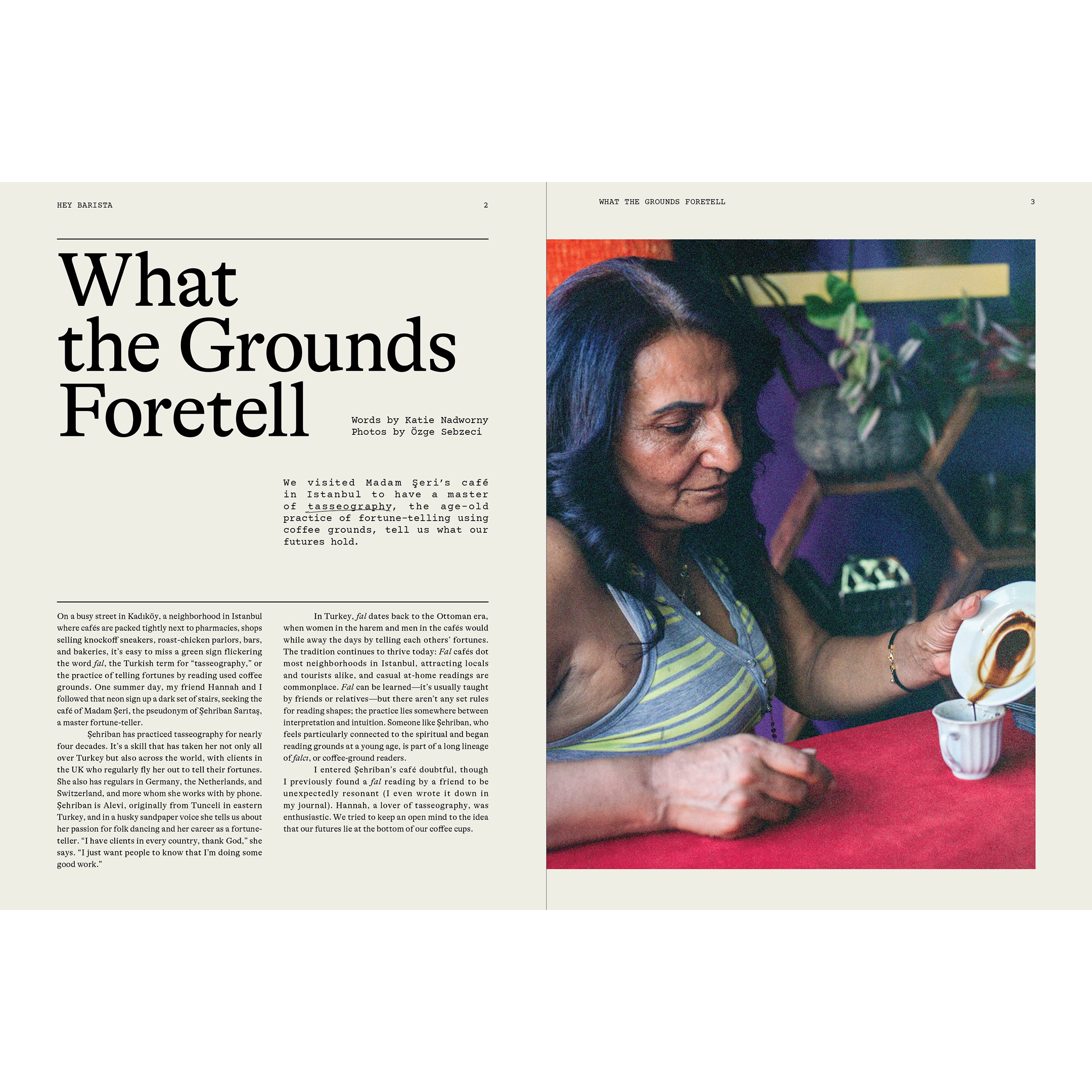 Hey Barista Magazine by Oatly