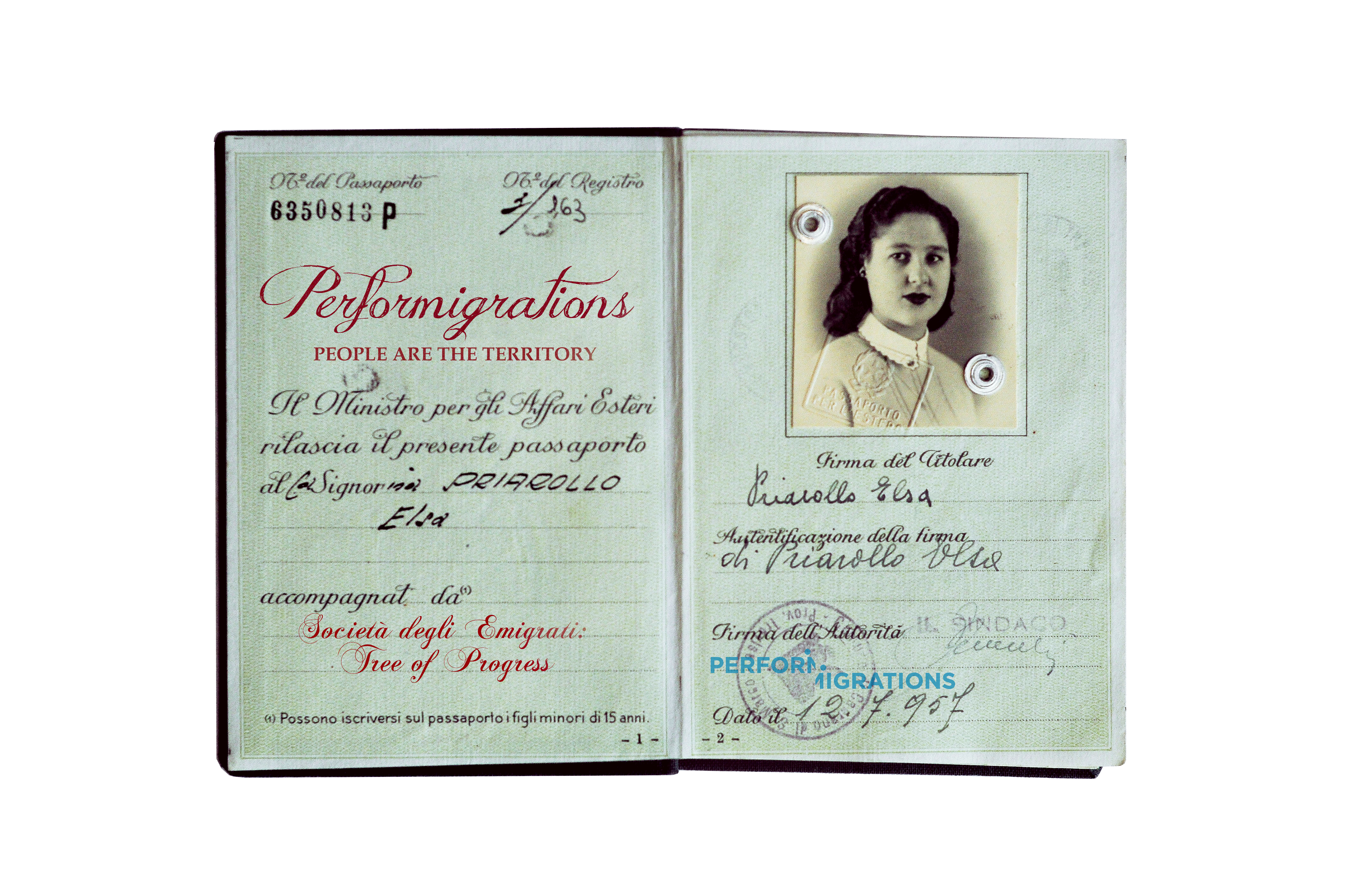 Performigrations - banner/asset photography and design