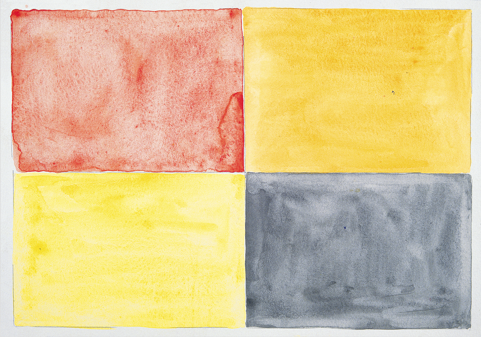 Sin título, 1995. Acuarela sobre papel, 23 x 31 cm.