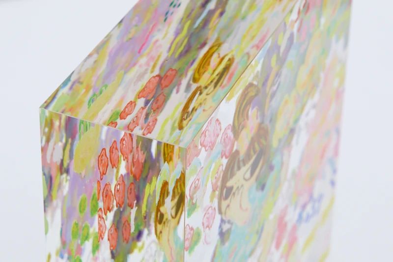 Untitled, Acrylic, Photo by Kenji Takahashi