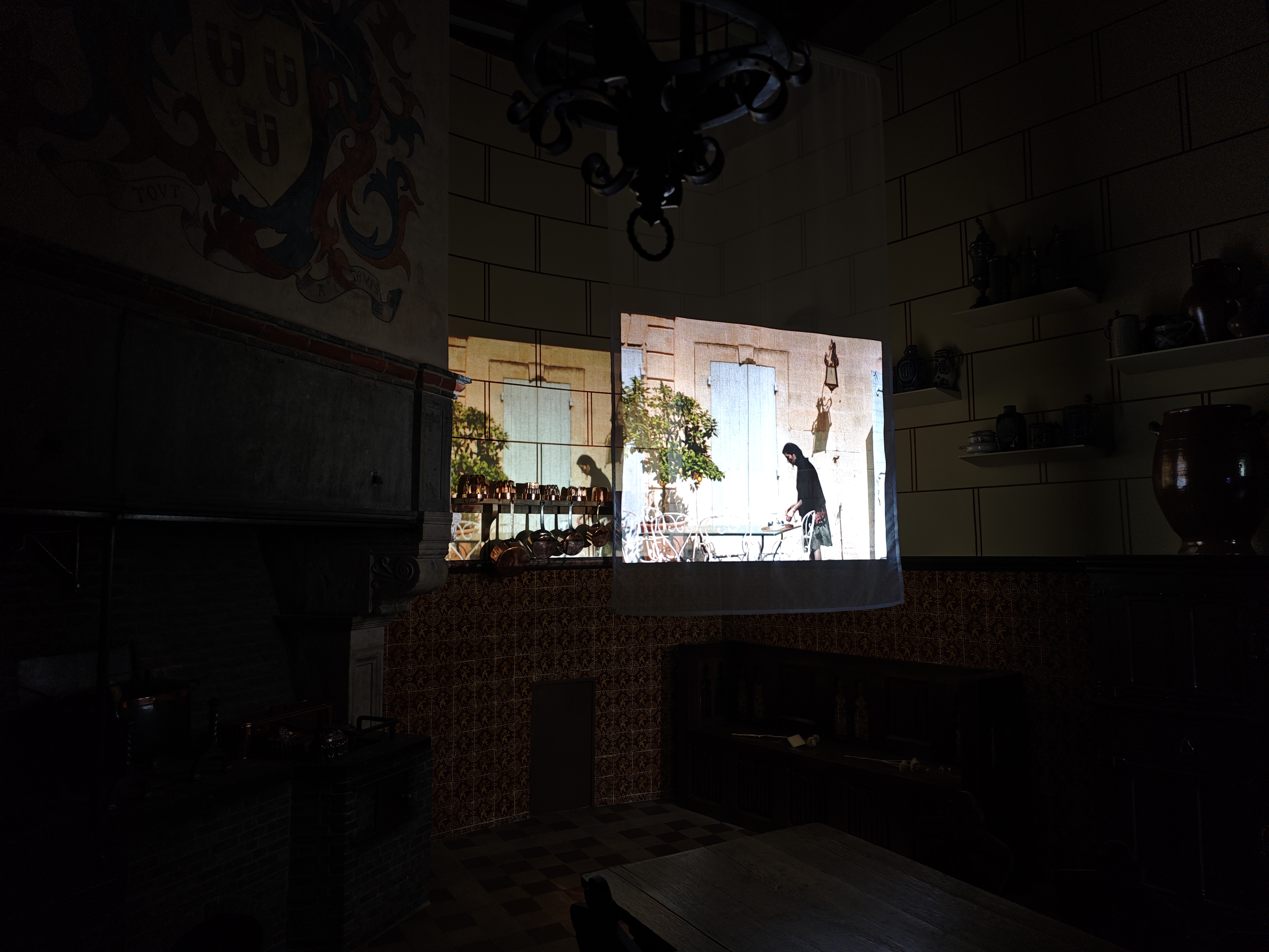 installation view Kasteel van Gaasbeek, 2025 photo: Studio David Claerbout