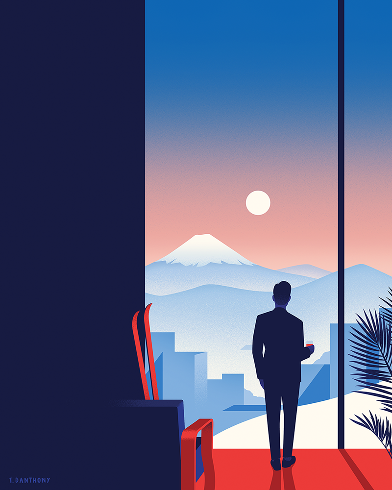 First Snow magazine cover / GQ