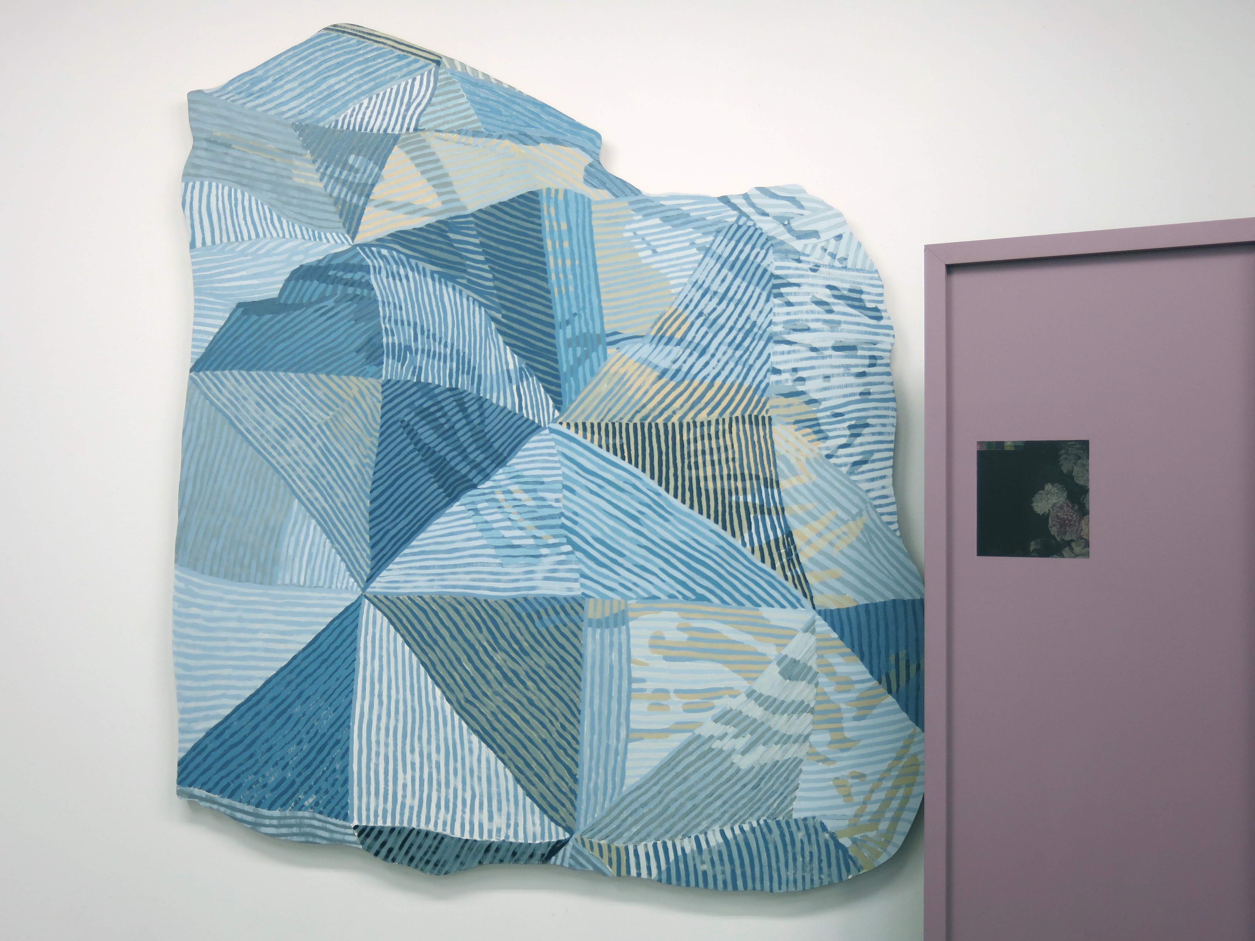 Ryan McCartney, Comforter. Oil on plywood, 2018
