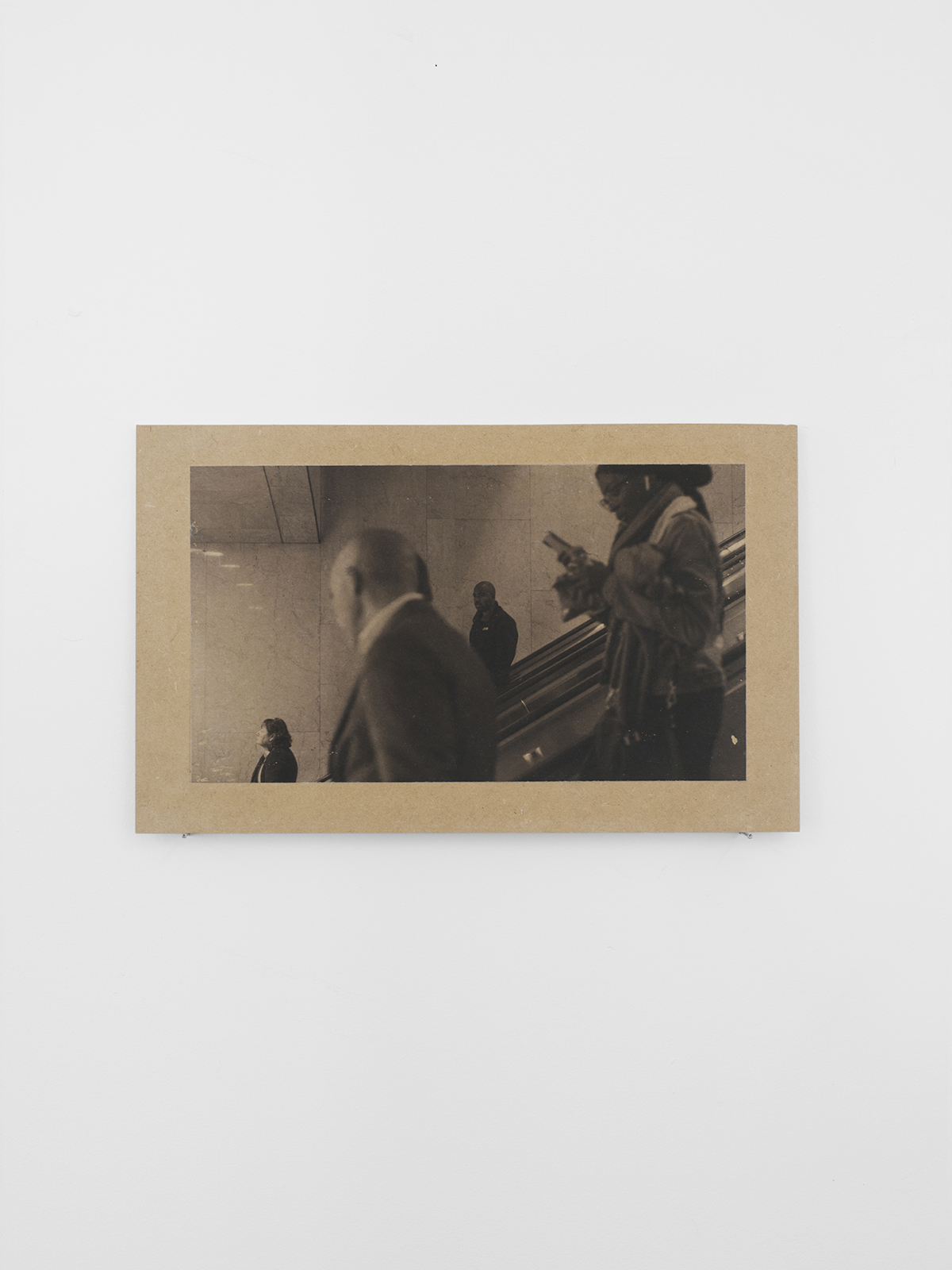 Traveling Salesman, 2018-2019 33 x 20.5 cm / 13 x 8 in.Image Transfer on MDF