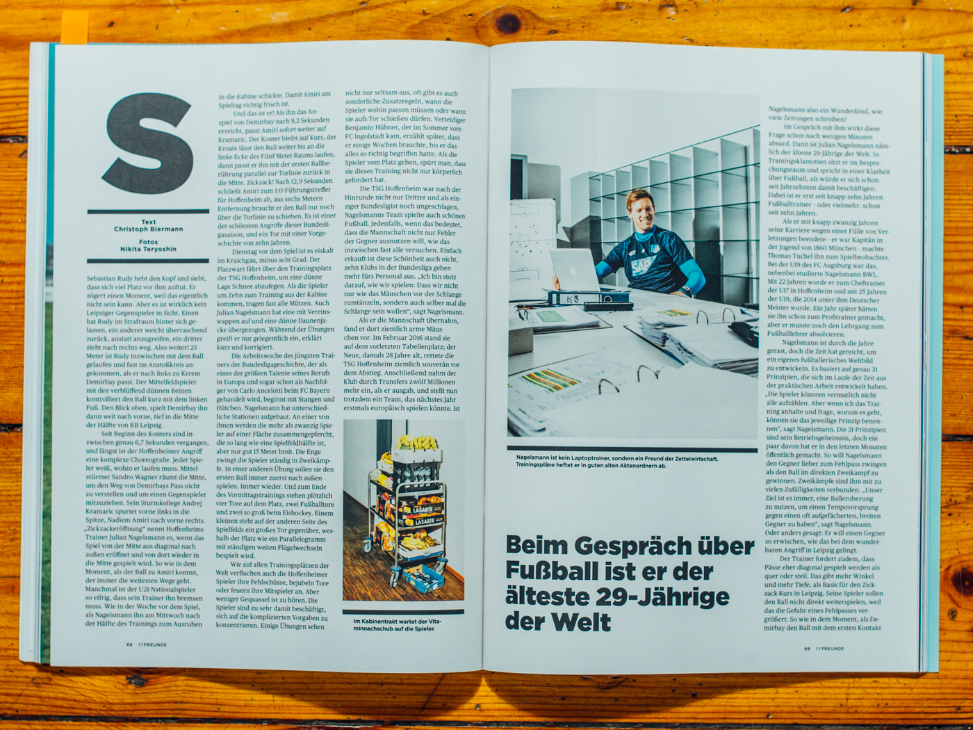 11 Freunde #184 / Julian Nagelsmann und Hoffenheim, Februar 2017