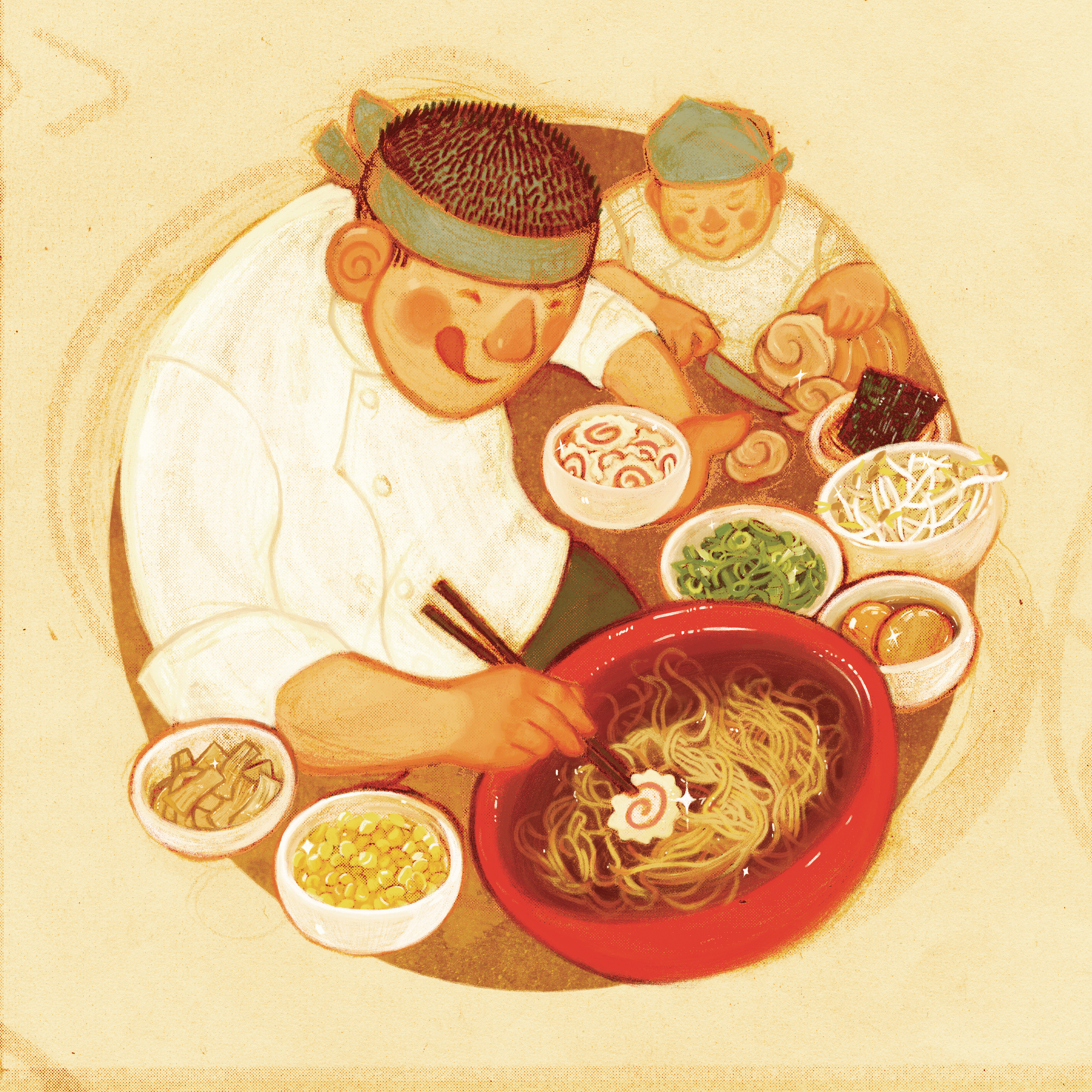 Картины восточных блюд