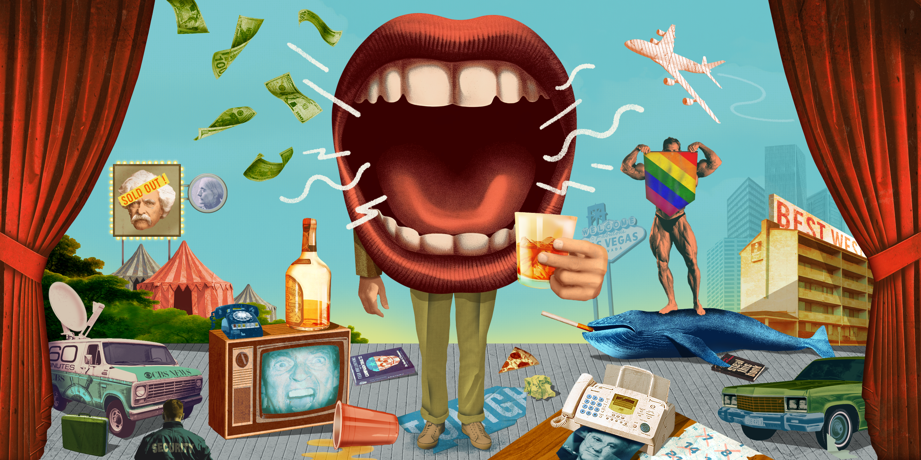 Inside the wild, drug-fueled world of Big Talk - Illustration by Christian Northeast