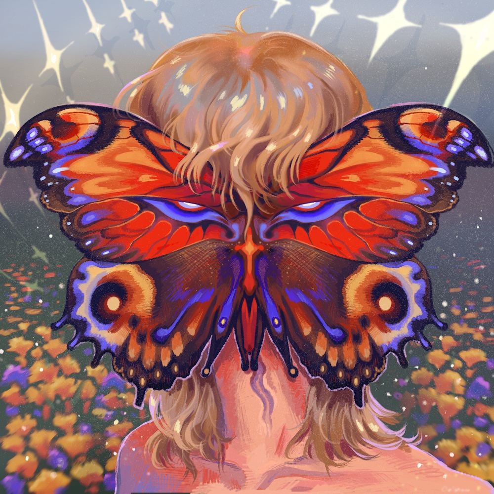 The White of Noon  Digital, 12x12in,  2022 