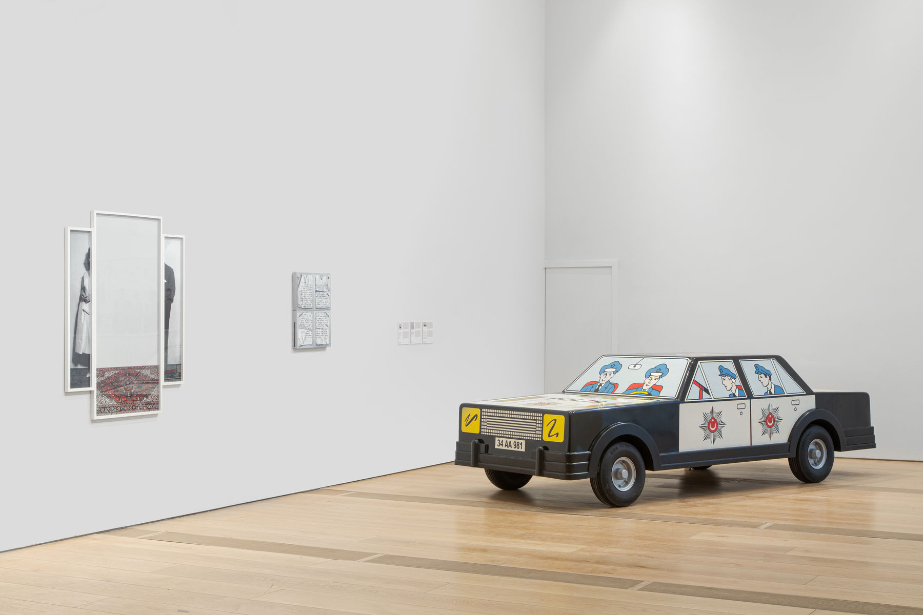 installation view from "Don't Look Back Deep Is The Past" at Odunpazarı Modern Museum, Eskişehir 2022 / © OMM