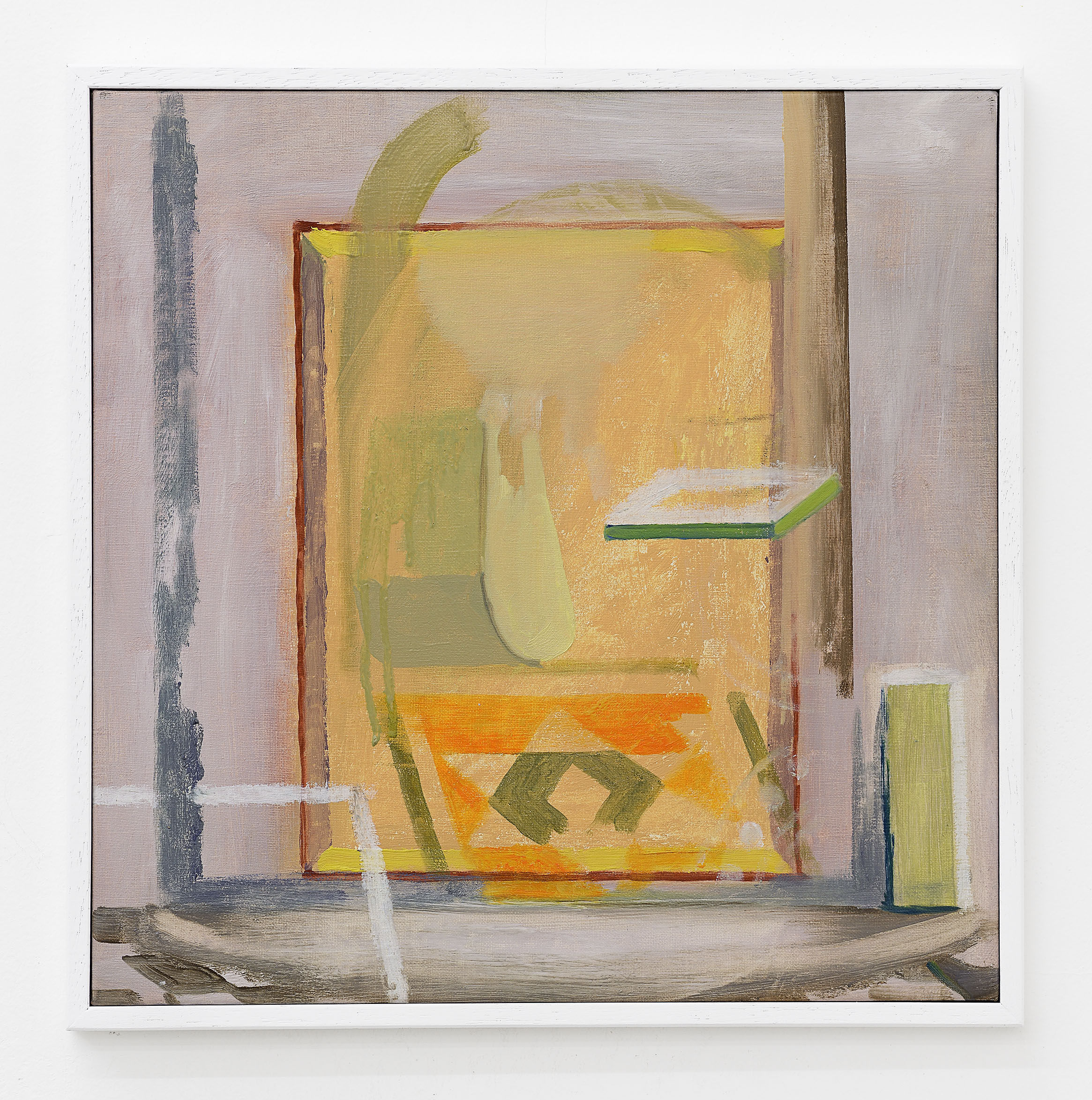 Fresco Study 1, oil on canvas, 35 x 35cm, 2014