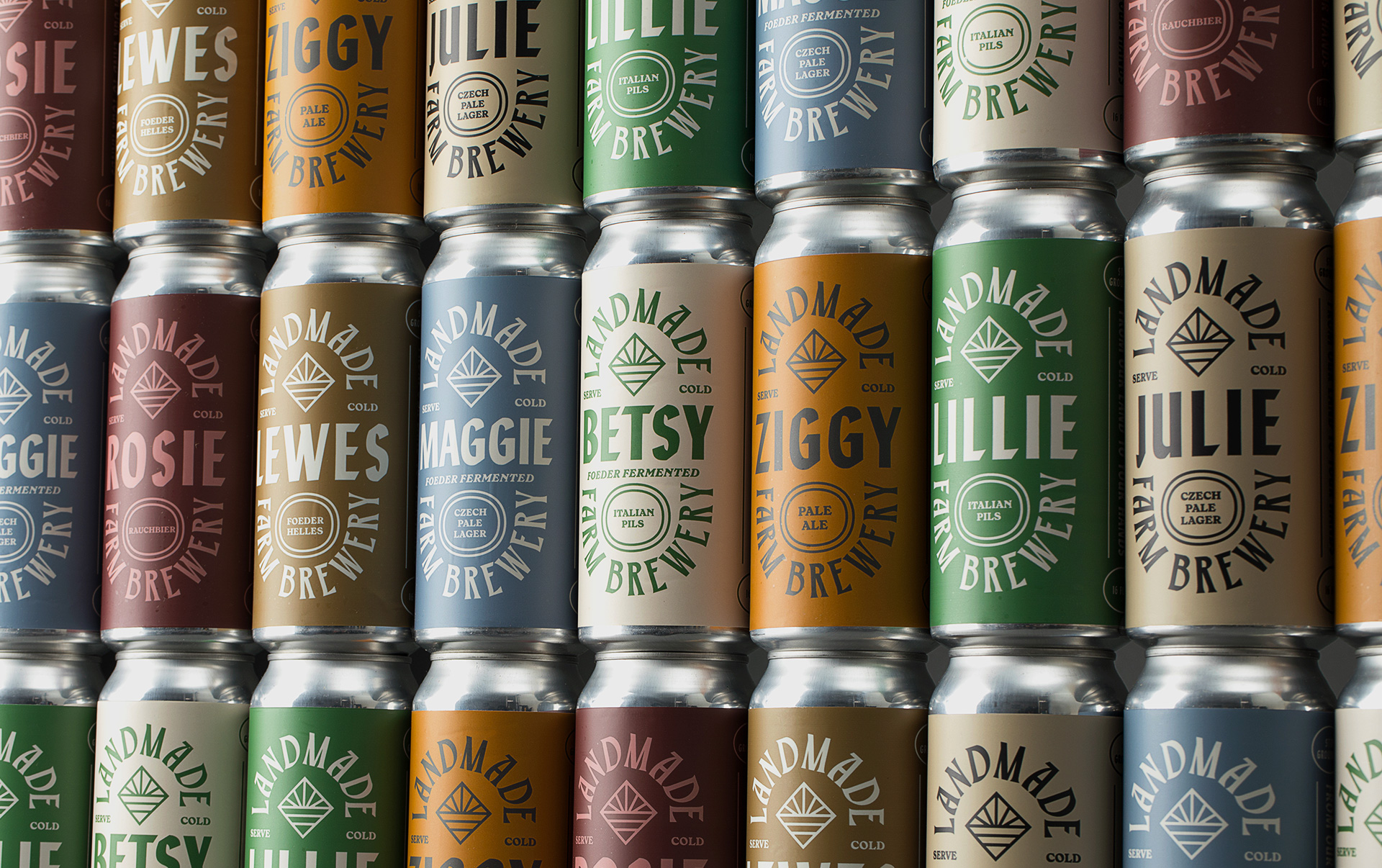 Landmade Beer packaging design by Buddy-Buddy