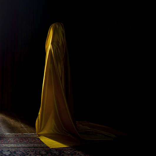 Yellow Darkness II, 50 × 50cm. 2011