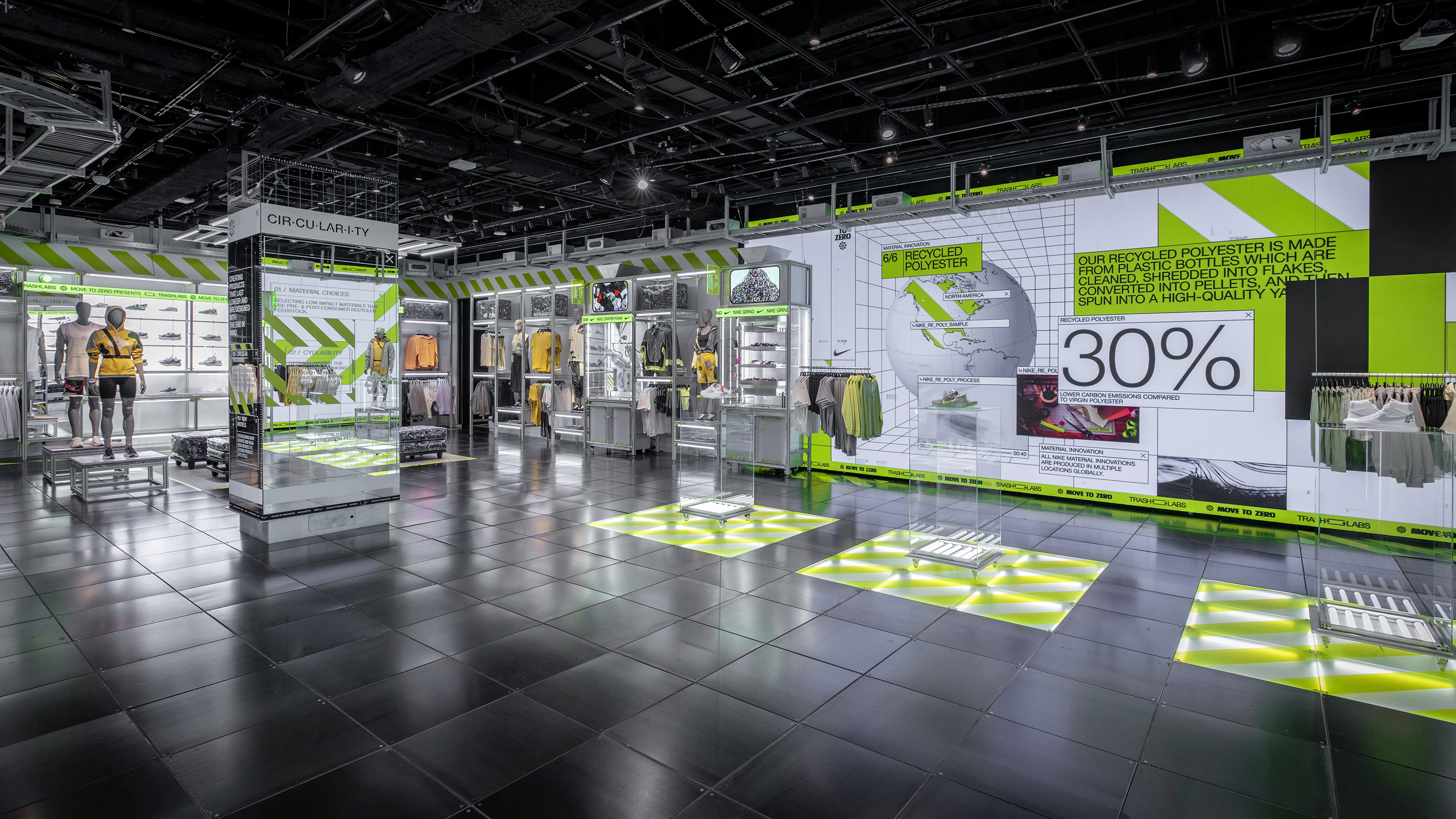 Look Inside Nike's New House of Go Pop-Up