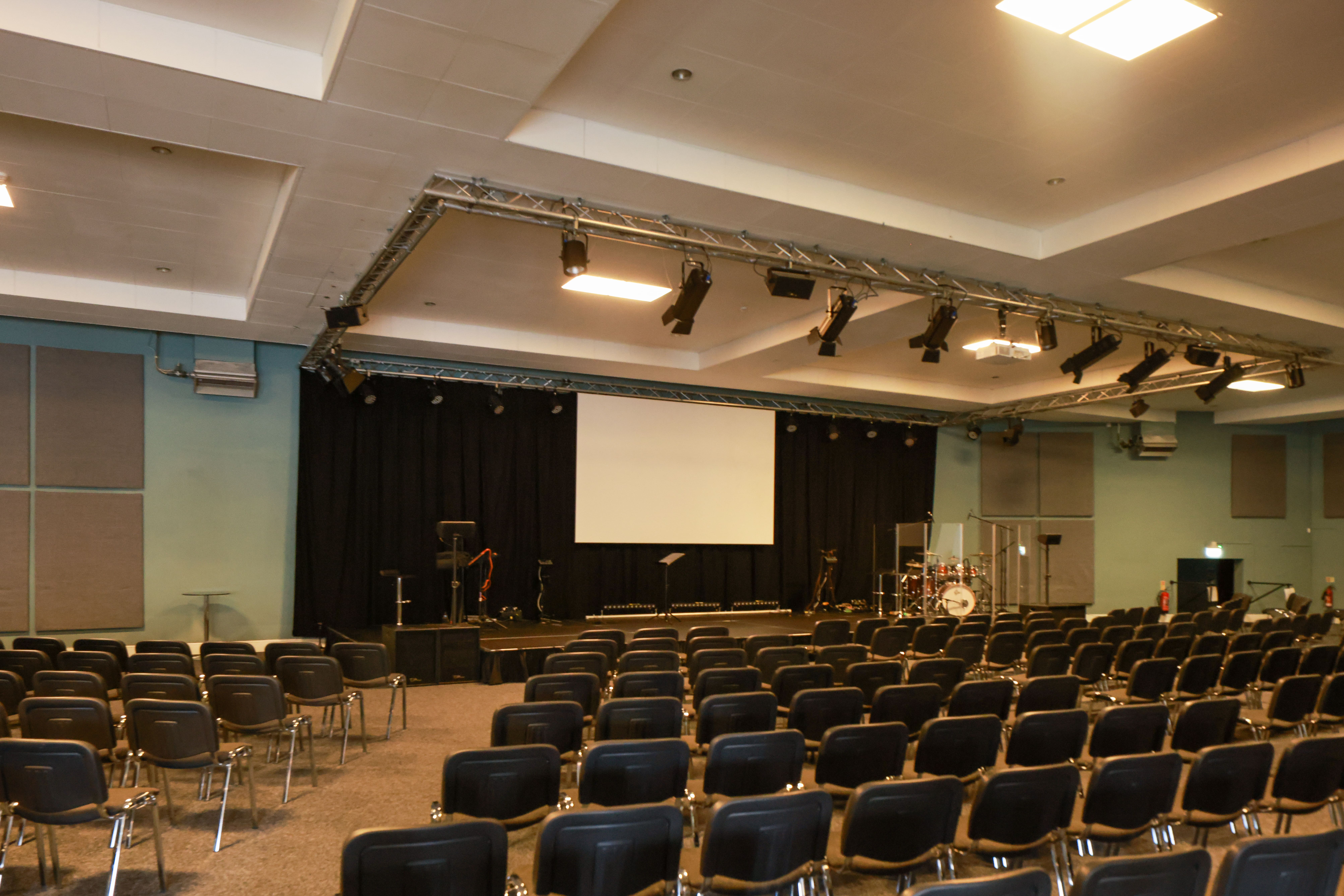 Auditorium New Life Church, Former Abbey Cinema, 1936, Abbey Hulton, Stoke-on-Trent. Photo credit: Sirj Photography