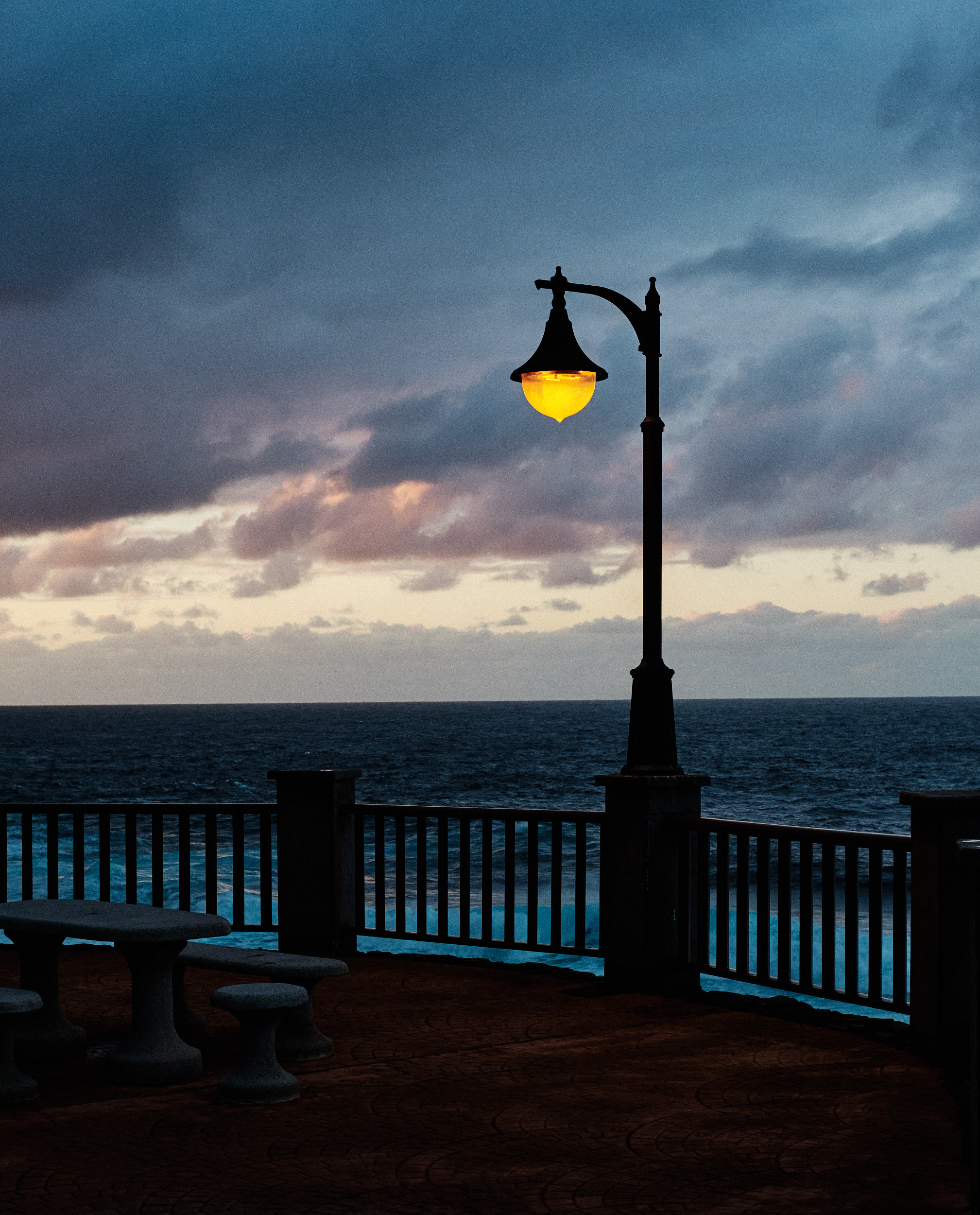 Yes, Canary Islands can also get moody.