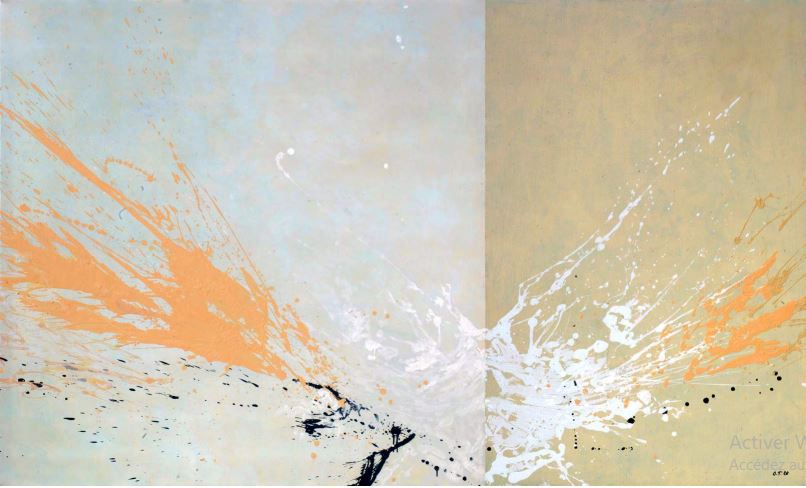 Parataxe IV, Diptyque, 250x100cm, 2020