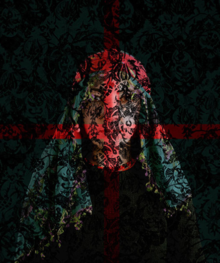 Your joy is here today what remains for tomorrow, 450 x 60cm,  Archival digital print and silk-screen varnished. 2007