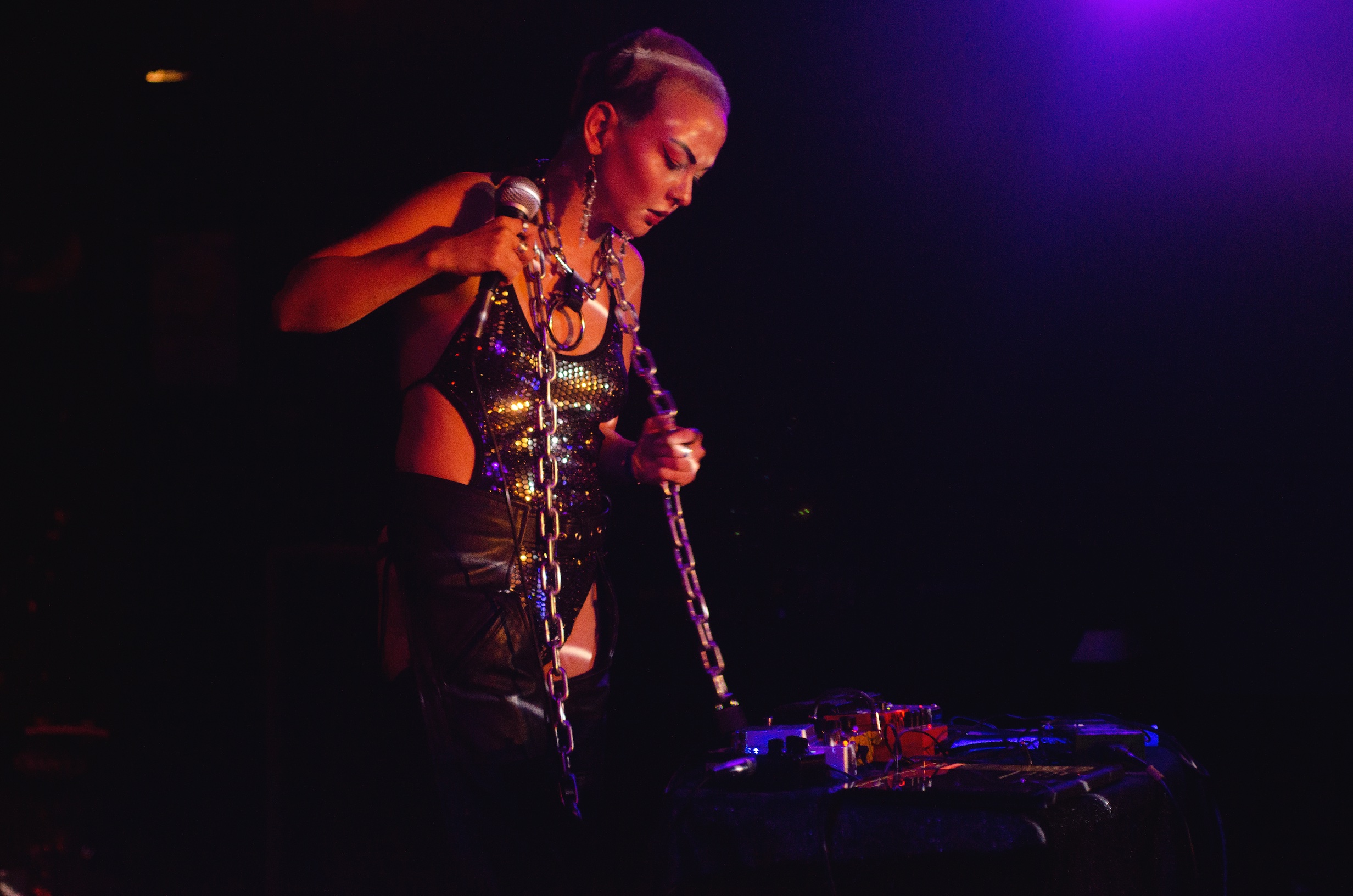 Live performance by Canadian artist Exeunt