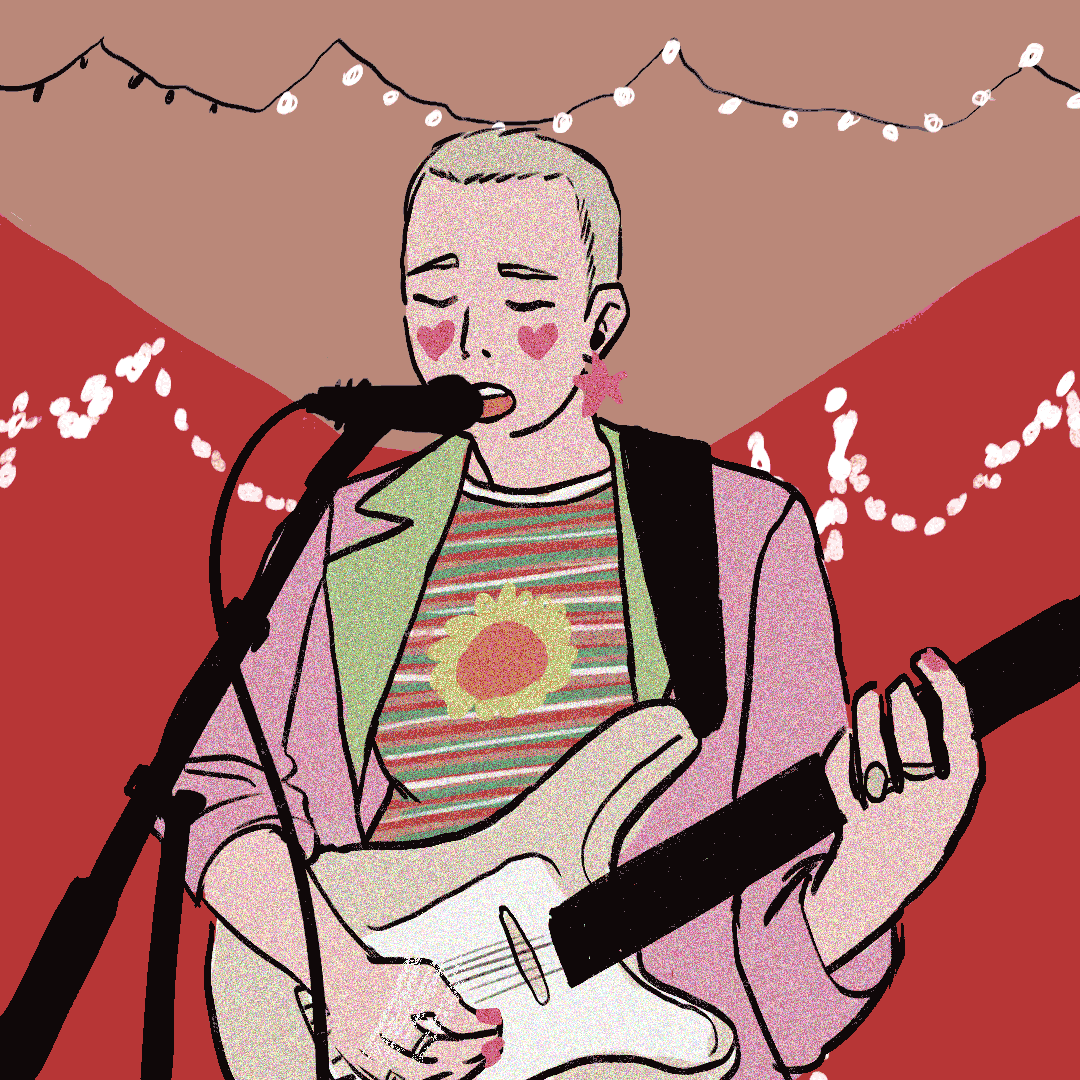 "Screen Lag." Animated gif inspired by virtual concerts during Covid-19 lockdown. 2020.