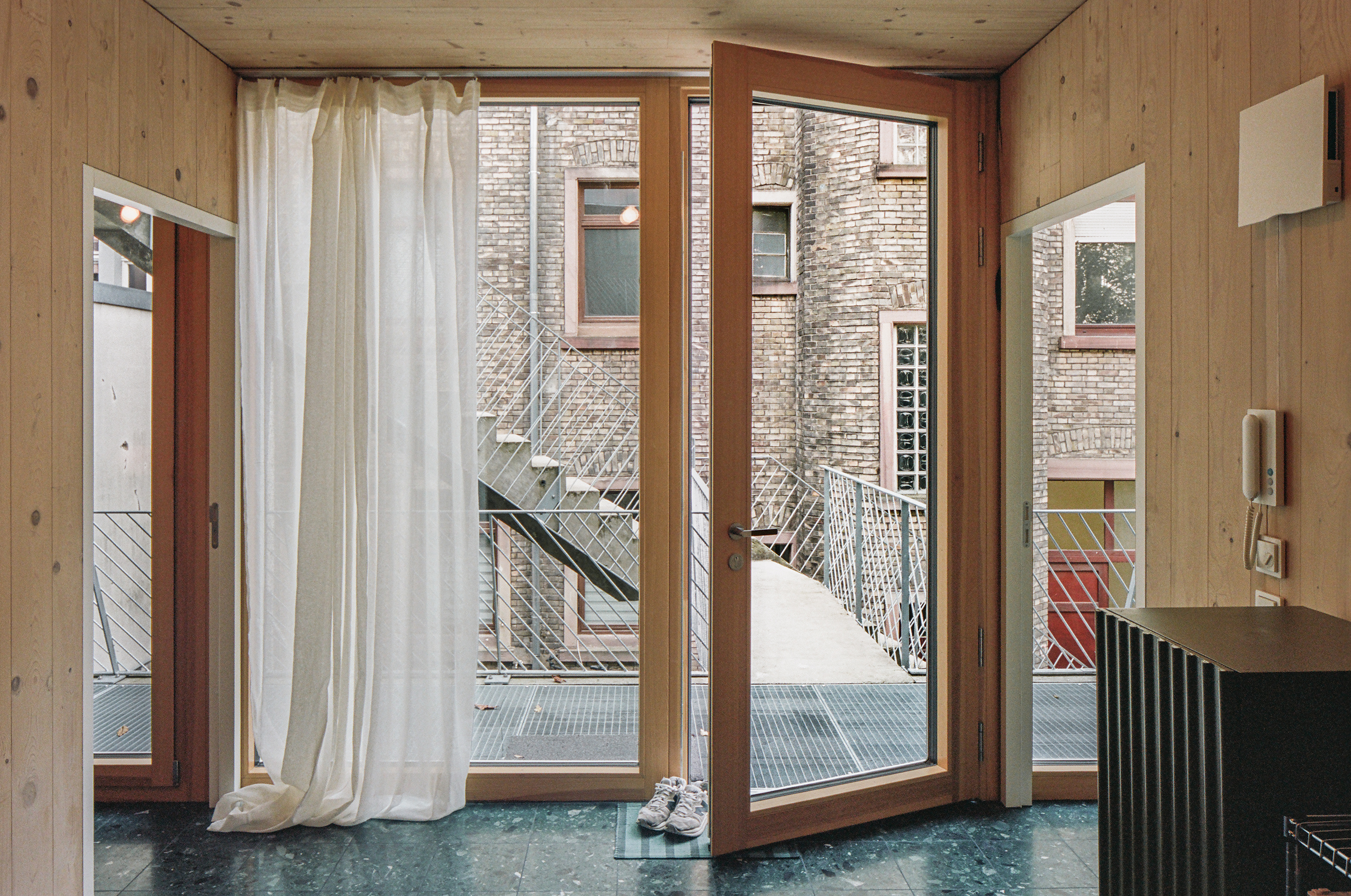 mediating between inside and outside.