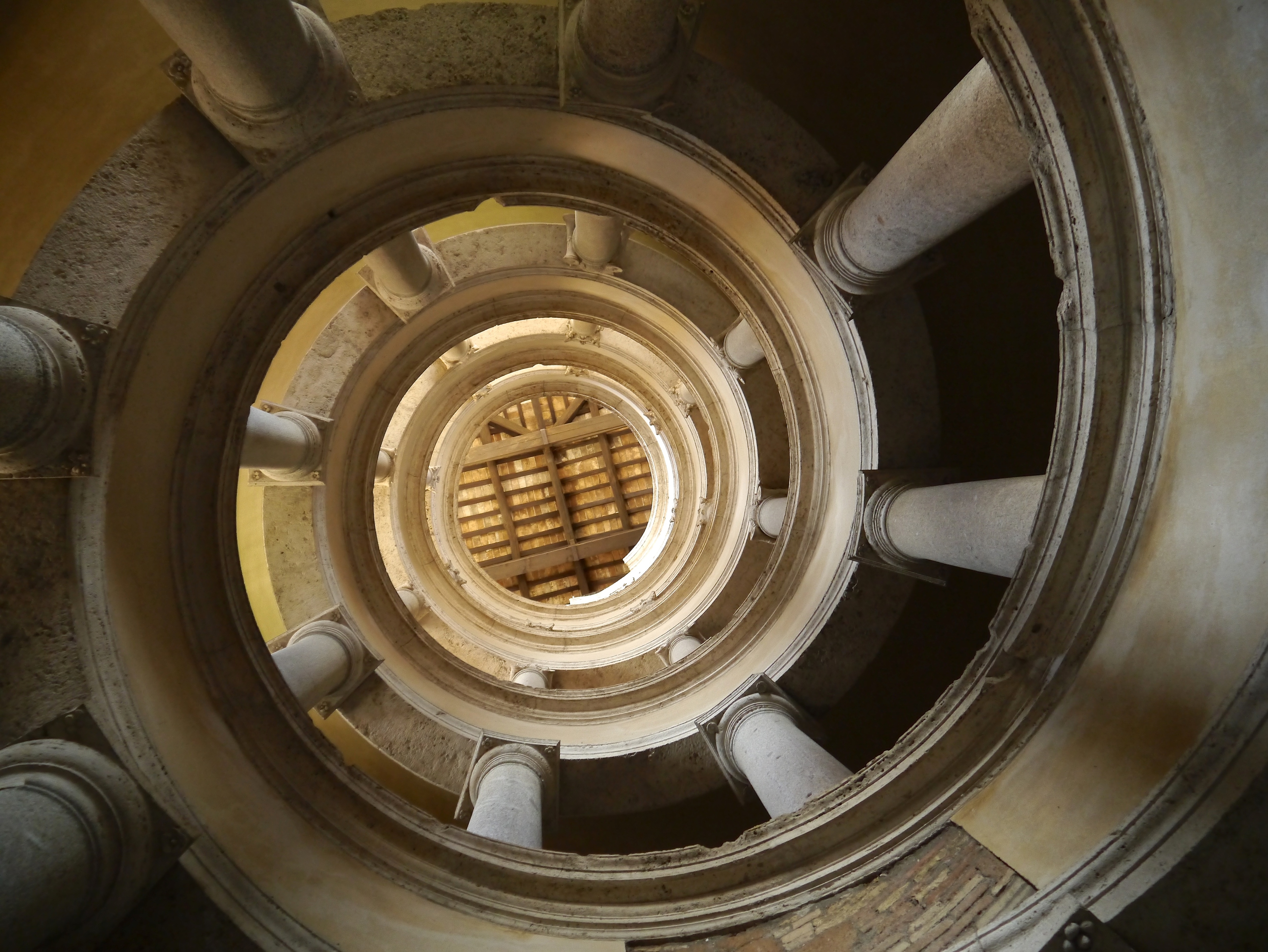 Spiral Stair Case at Villa Caprarola, Italy