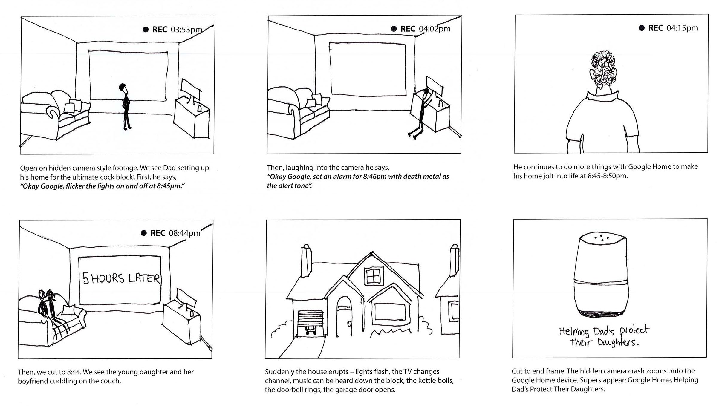 google home hidden camera