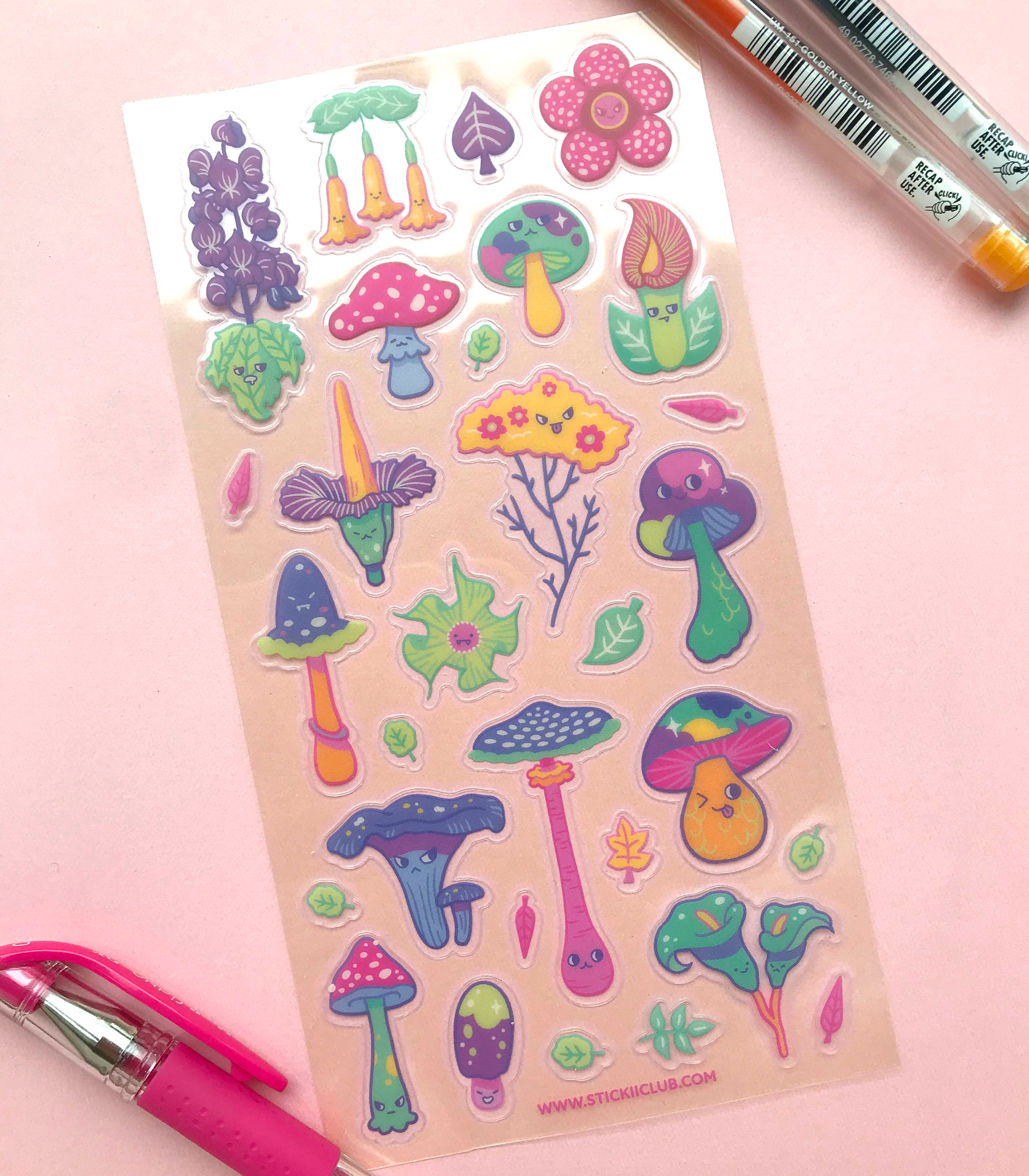 Illustrations for Sticker Sheet