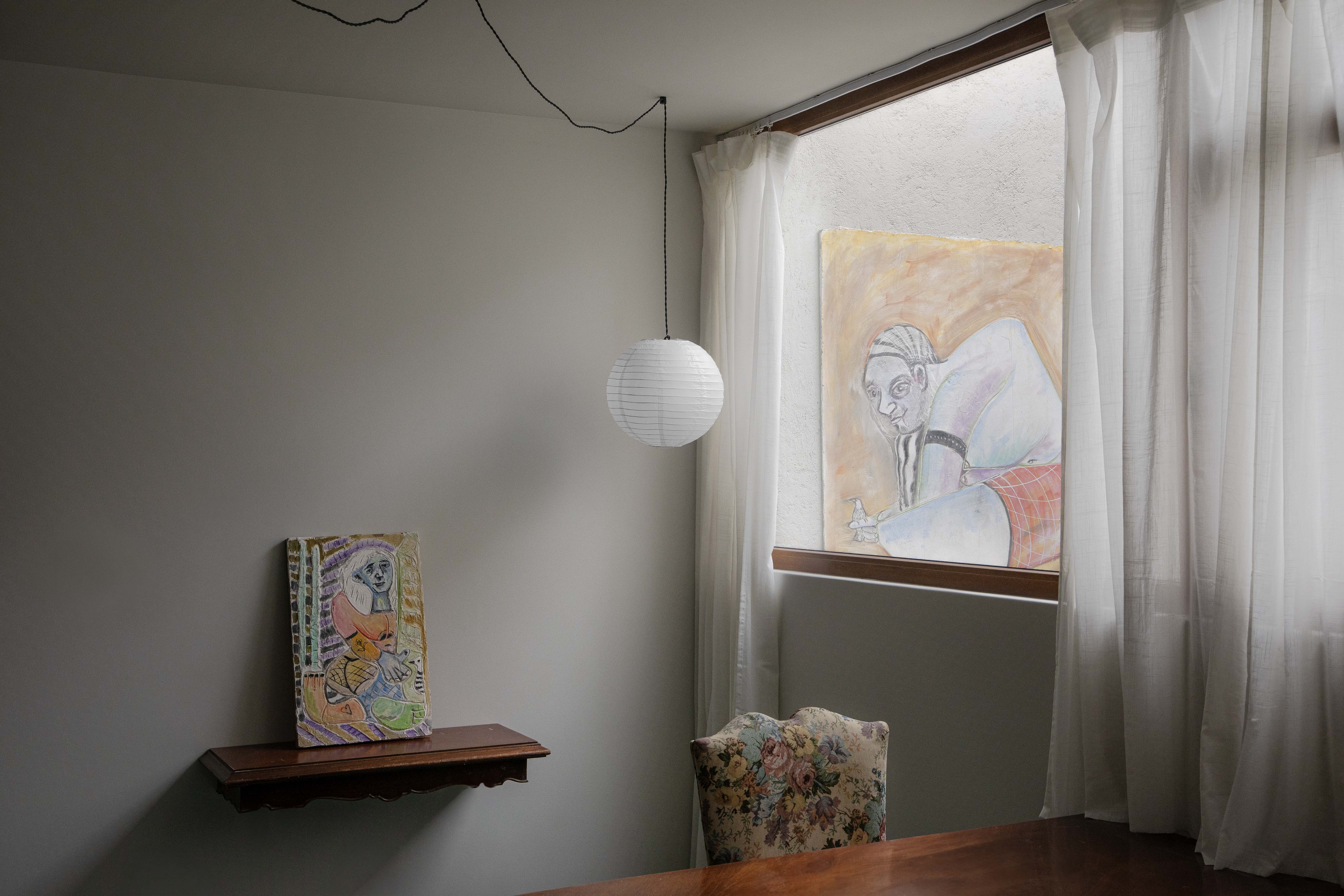 Installation view, Rodrigo Echeverría & Marion Busto: Casa Narciso del Valle, October 2023, Mexico City. Photos: Alejandro Ramírez Orozco. 