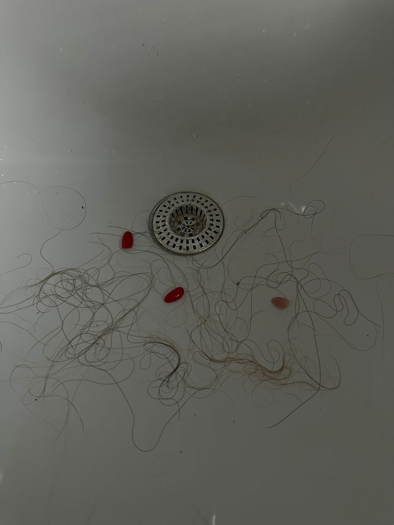 Die dreckigen Resten