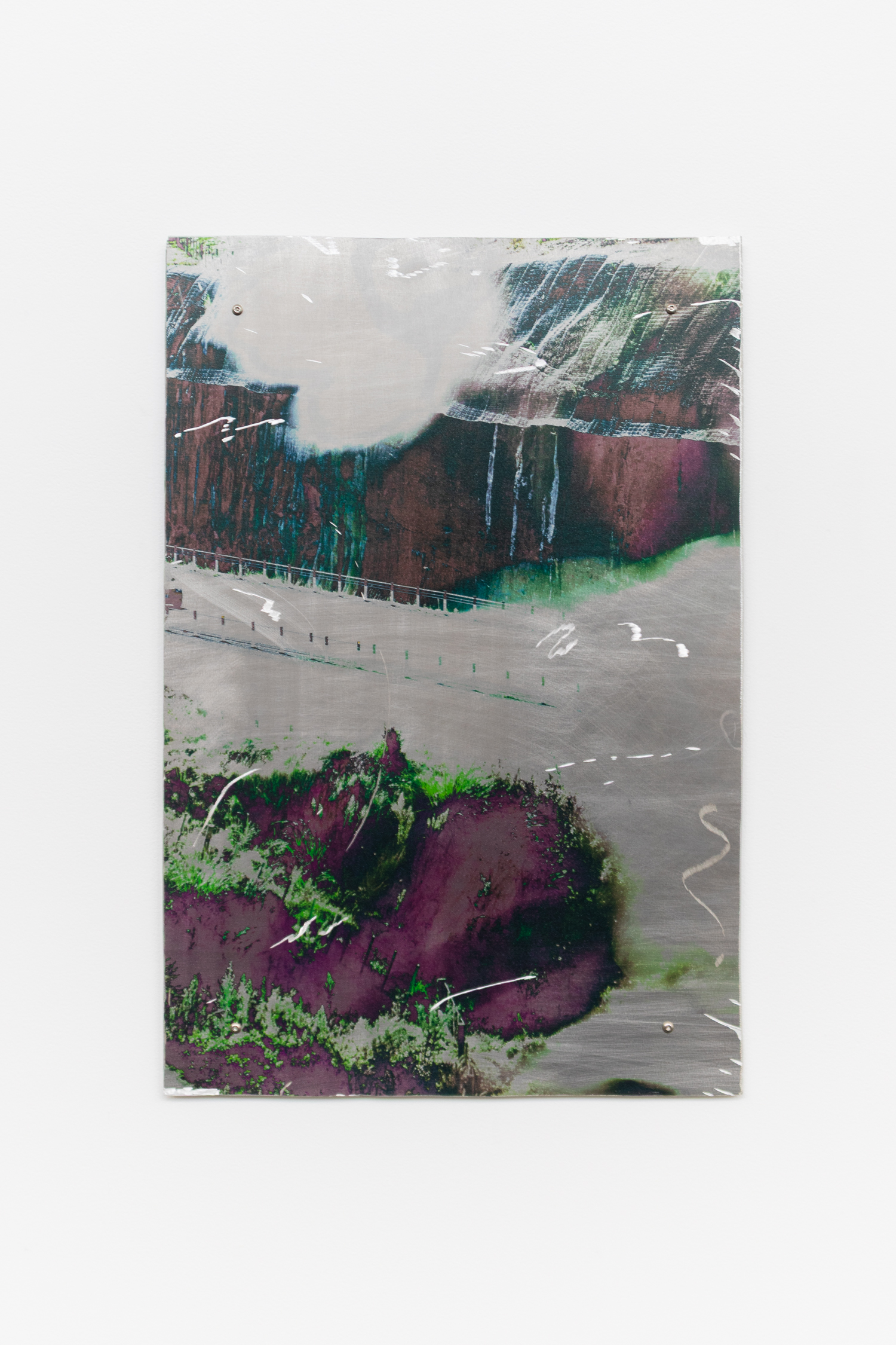 Tim Wagg, Epilogue IV, 2025, Latex print on aluminium, 60 x 40 cm