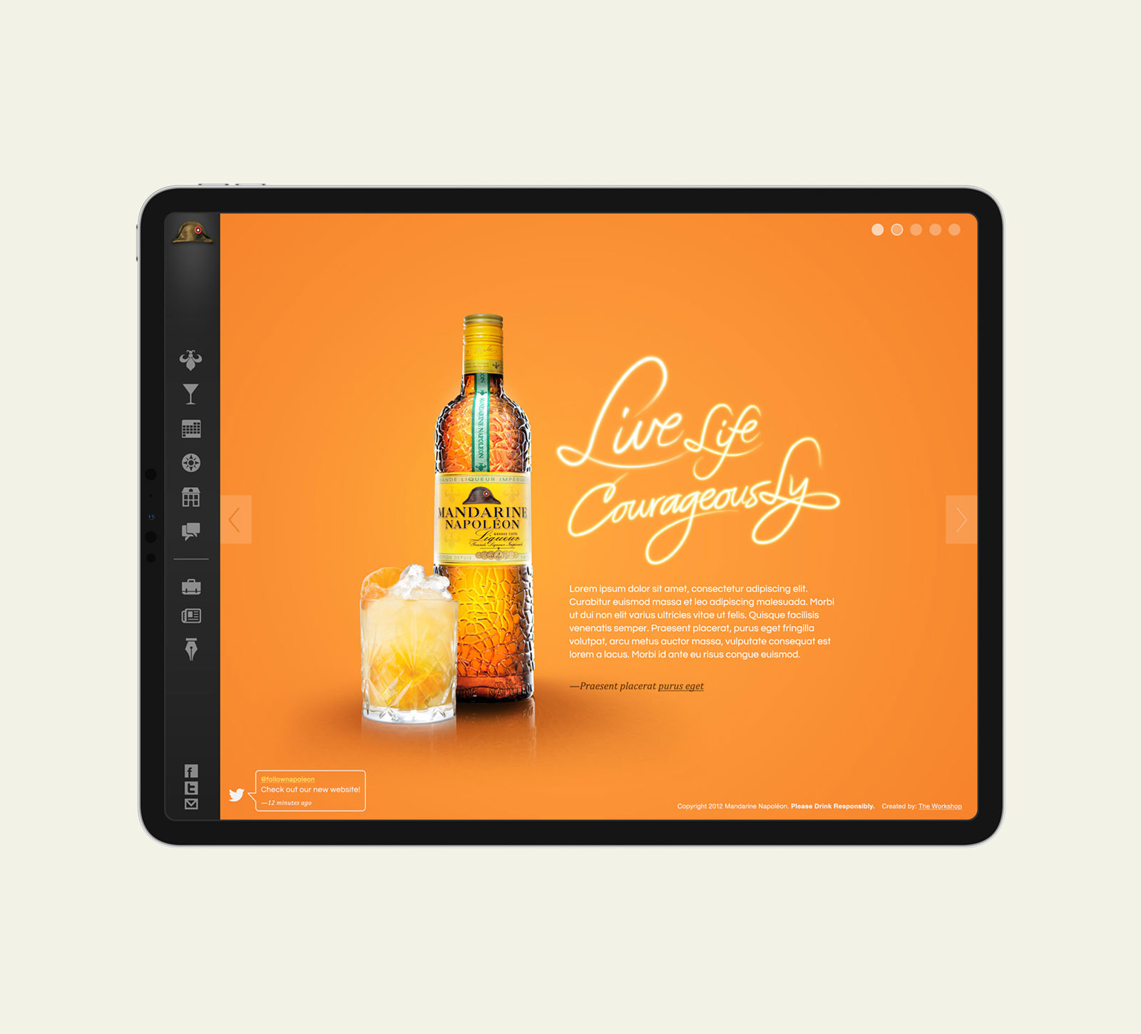 Mandarine Napoléon - Design Portfolio