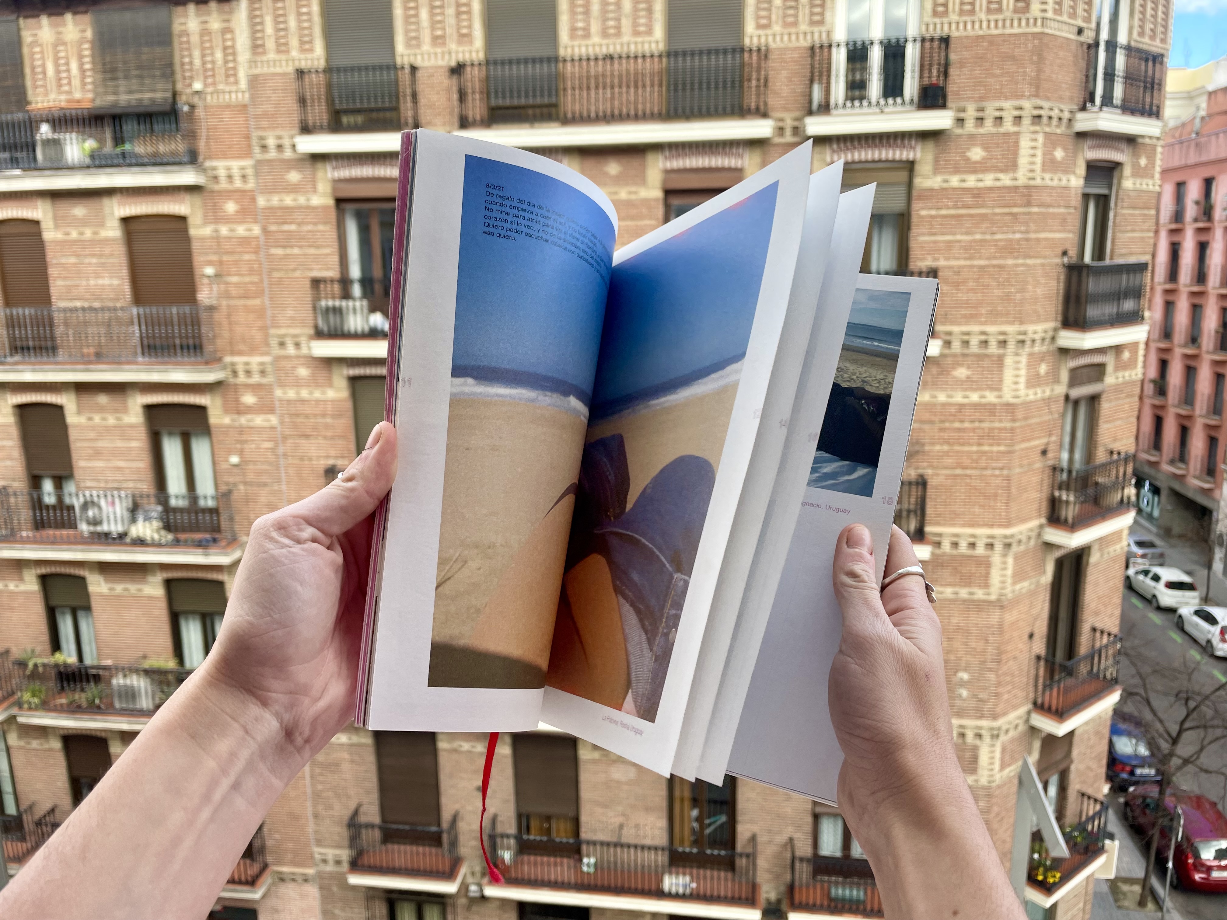 1. "Un pequeño libro de fotos y palabras"