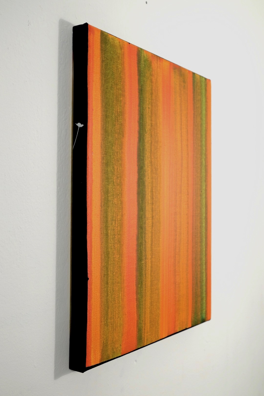 Untitled 2017, acrylic on canvas, 36 x 30 cm,  private collection