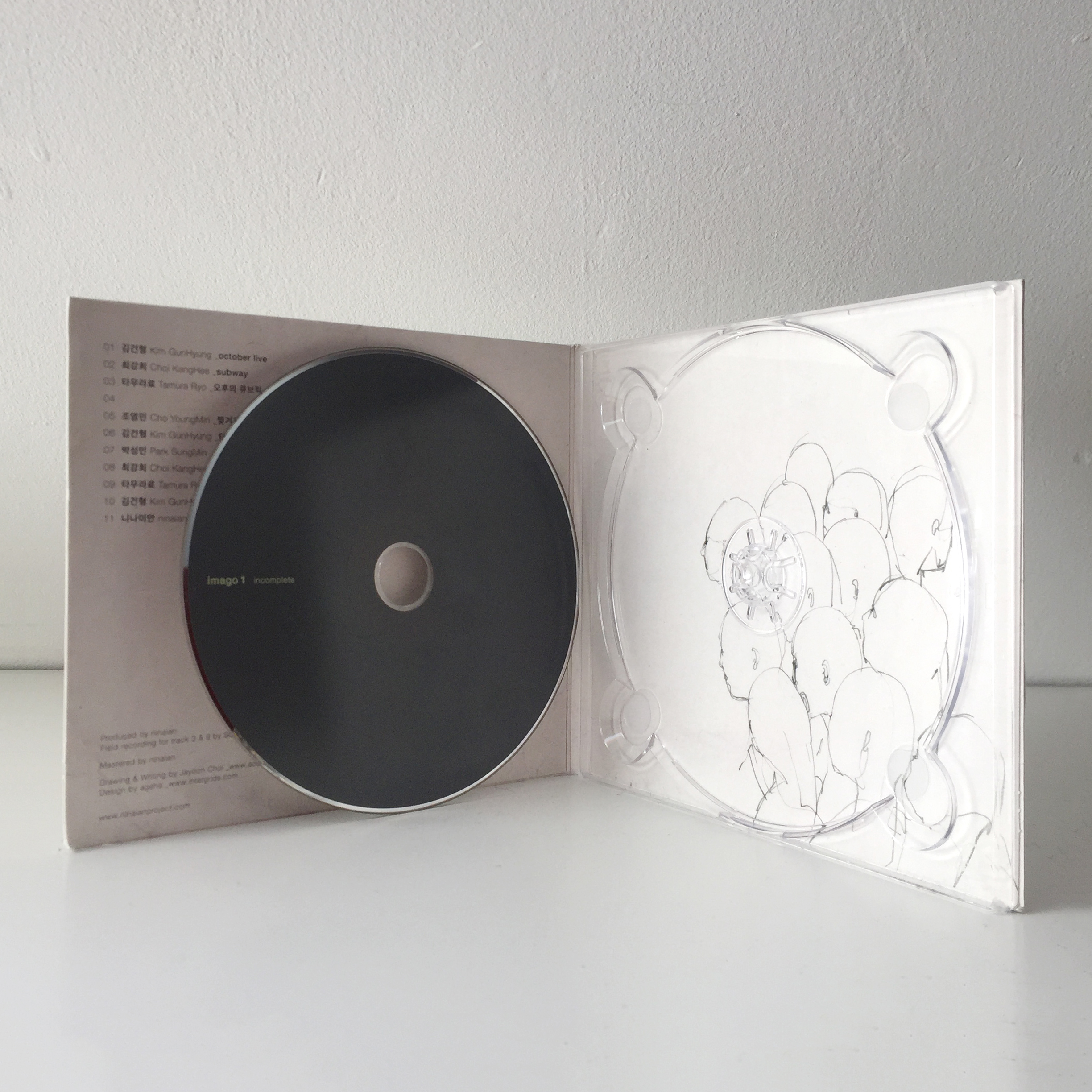 Ninaian CD inside. Illustration by Choi,J. (2016) 