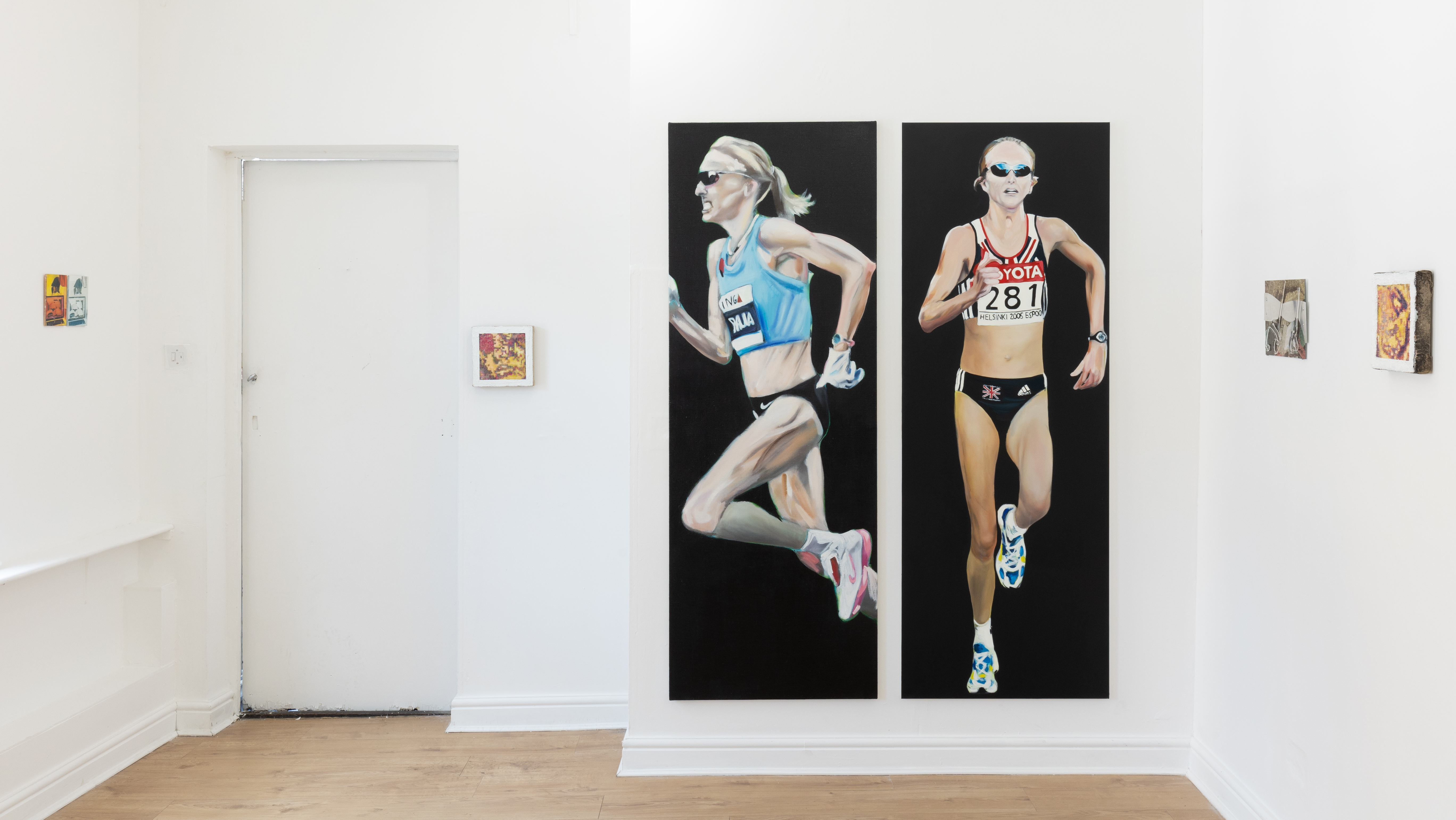 Installation View - Featuring Adam Glibbery, Aleksander Mechlinski, Lucy Evetts and Antonio Parker-Ress