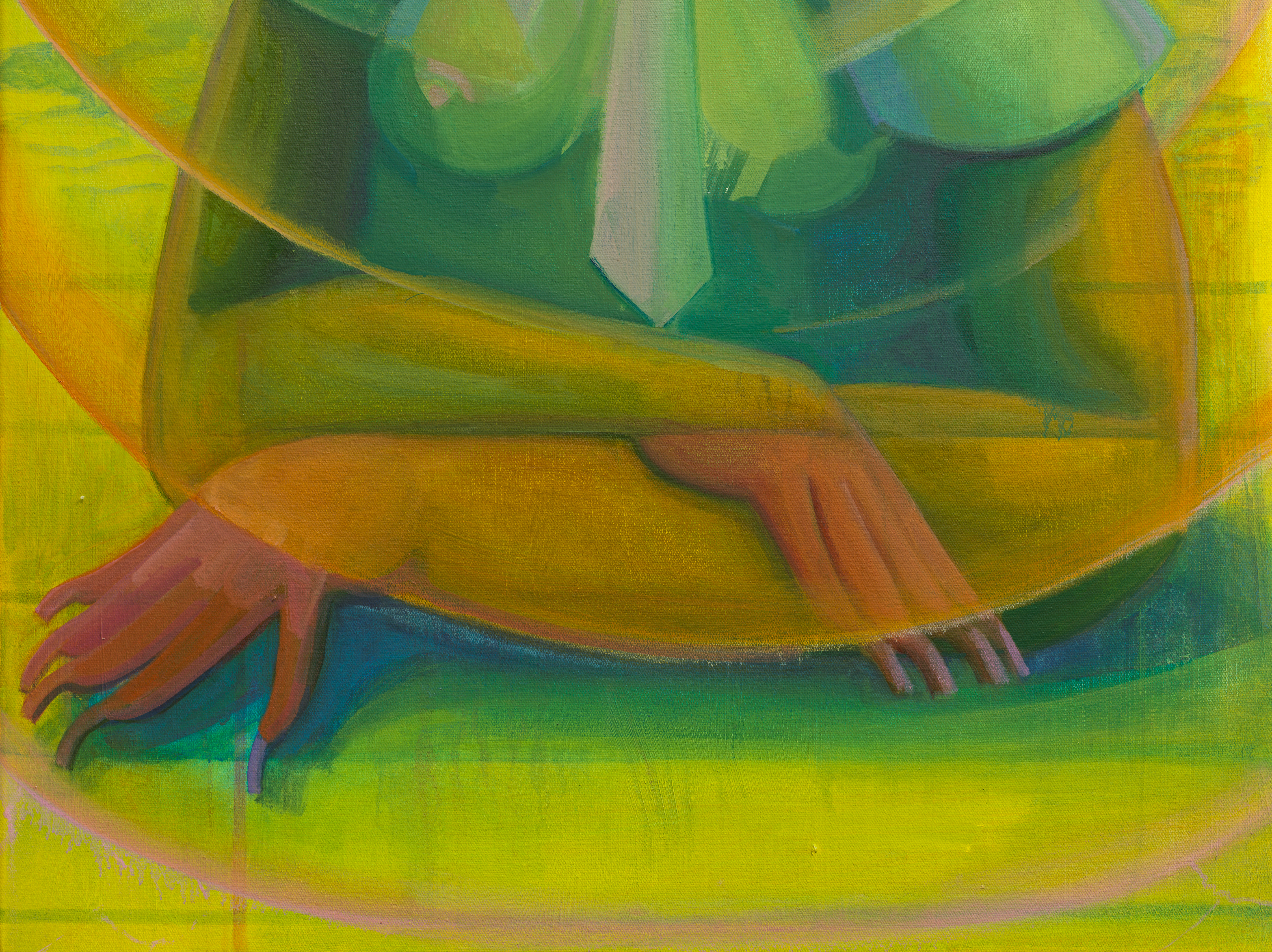 transexual fruition, 2024, oil on canvas, 36x24"