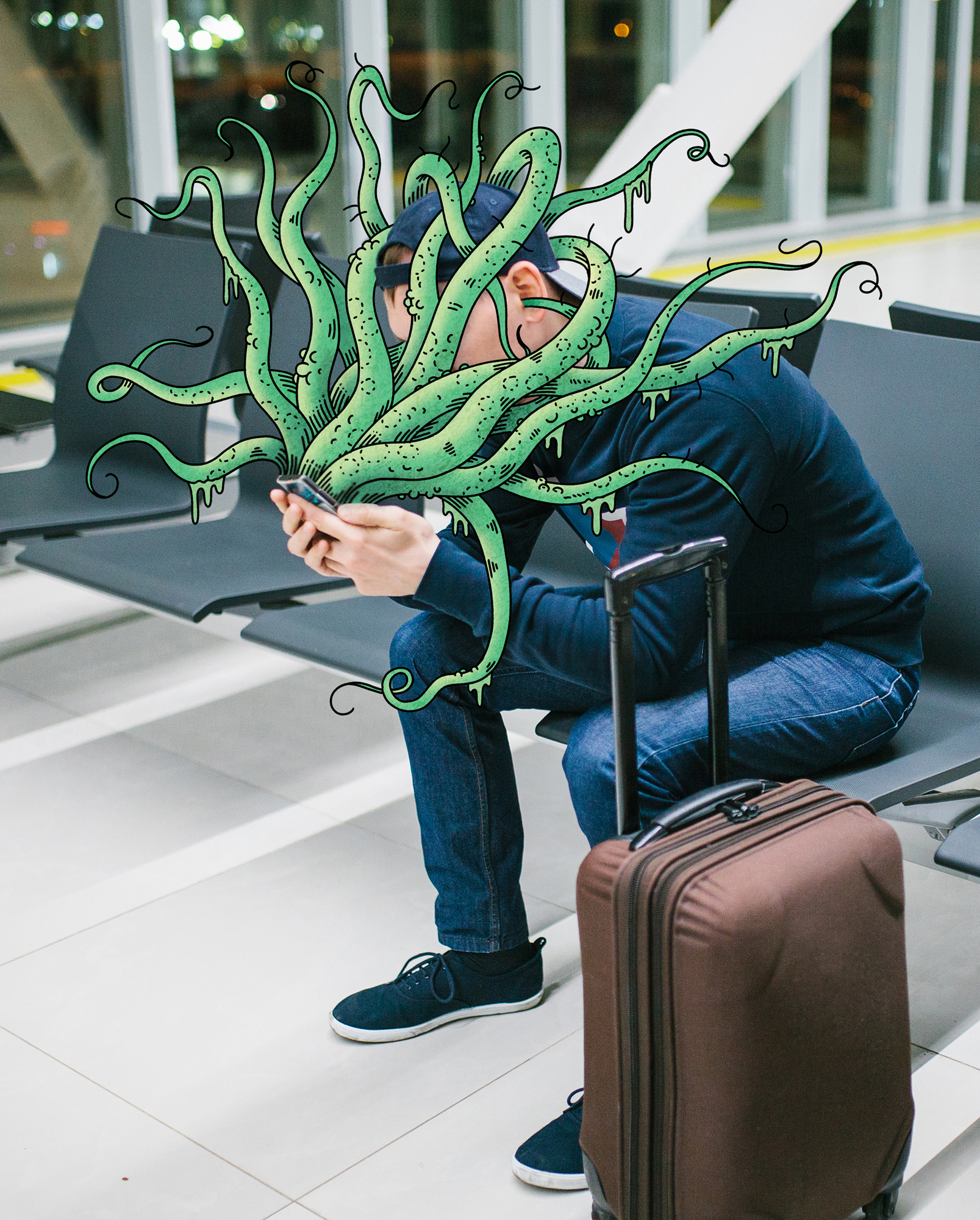 Can I just speak to a real person? For the FT Magazine