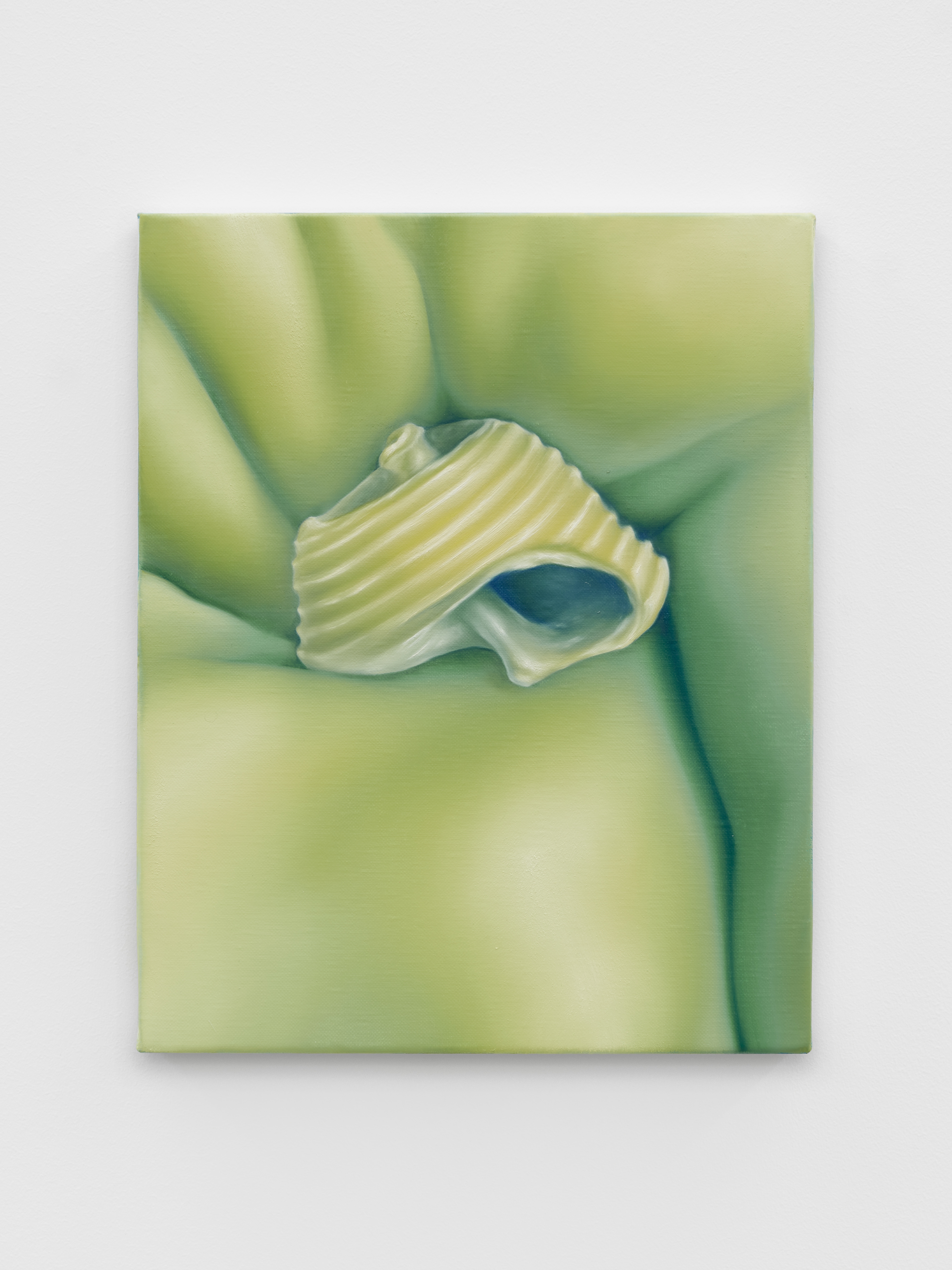 Encuentro II (2023), oil on linen, 24x18 cm